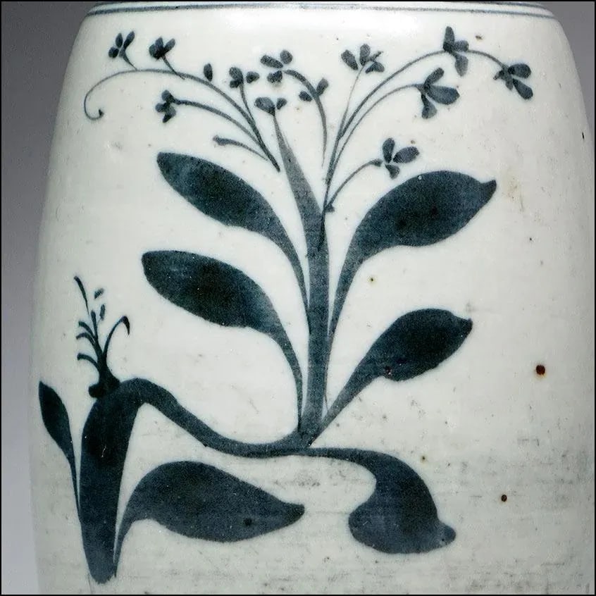 1940s Nils Thorsson Royal Copenhagen Rustic Modernist Studio Art Pottery Vase - 4