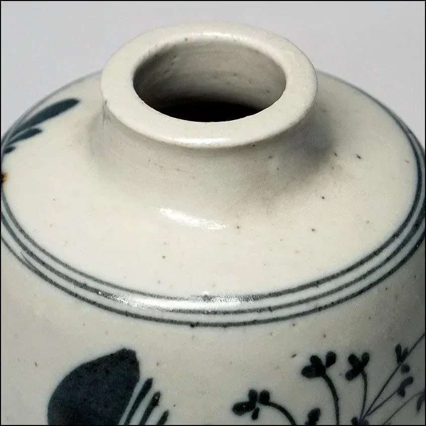 1940s Nils Thorsson Royal Copenhagen Rustic Modernist Studio Art Pottery Vase - 5