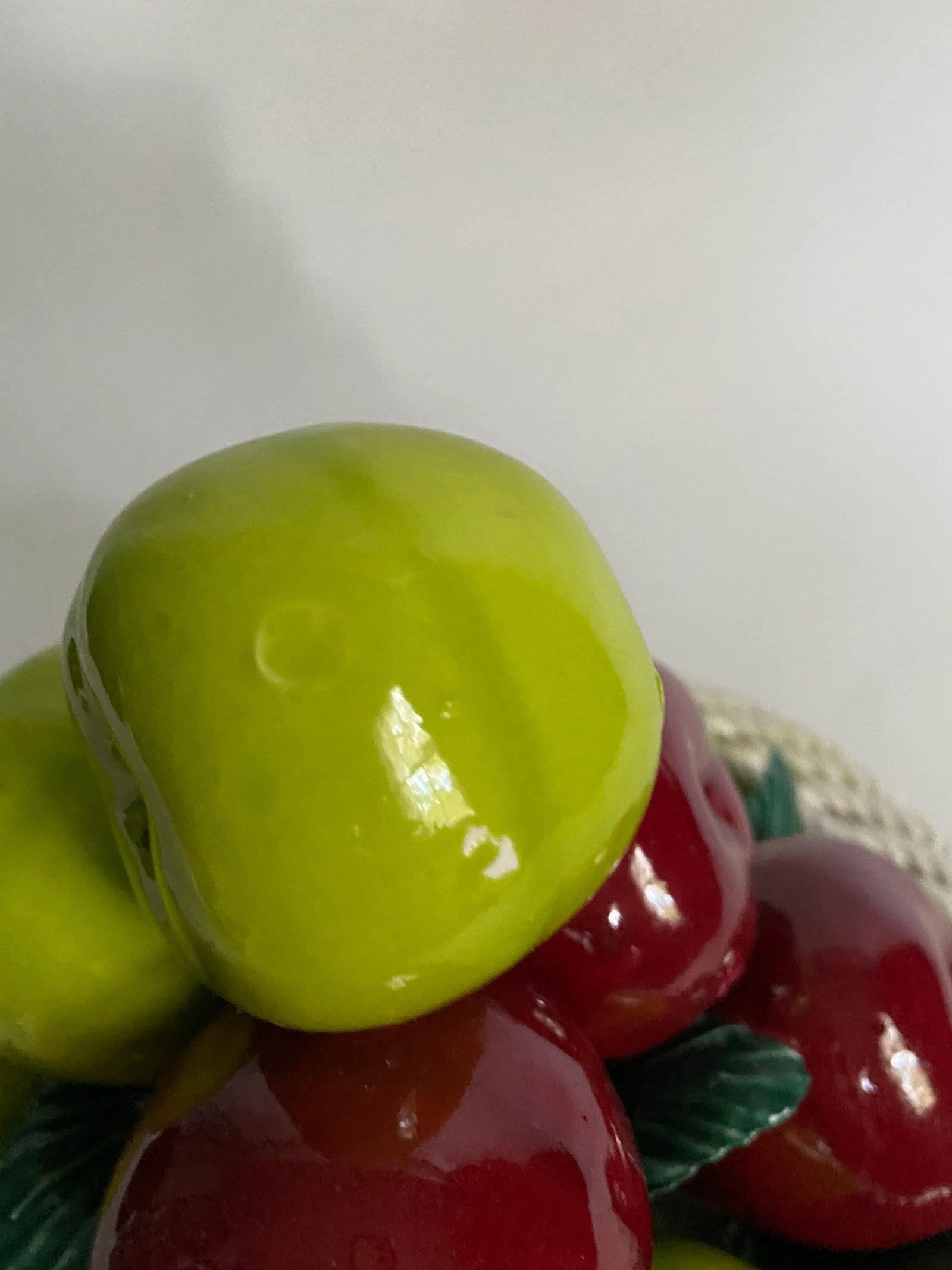 Italian Majolica Apples Compote - 4