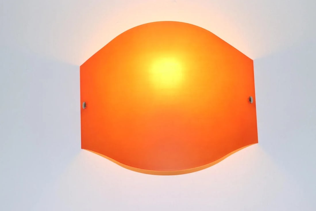 1990s Modern A.Toso Murano Glass Wall Lamp - 4