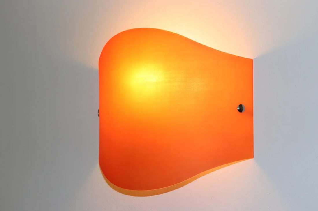 1990s Modern A.Toso Murano Glass Wall Lamp - 6