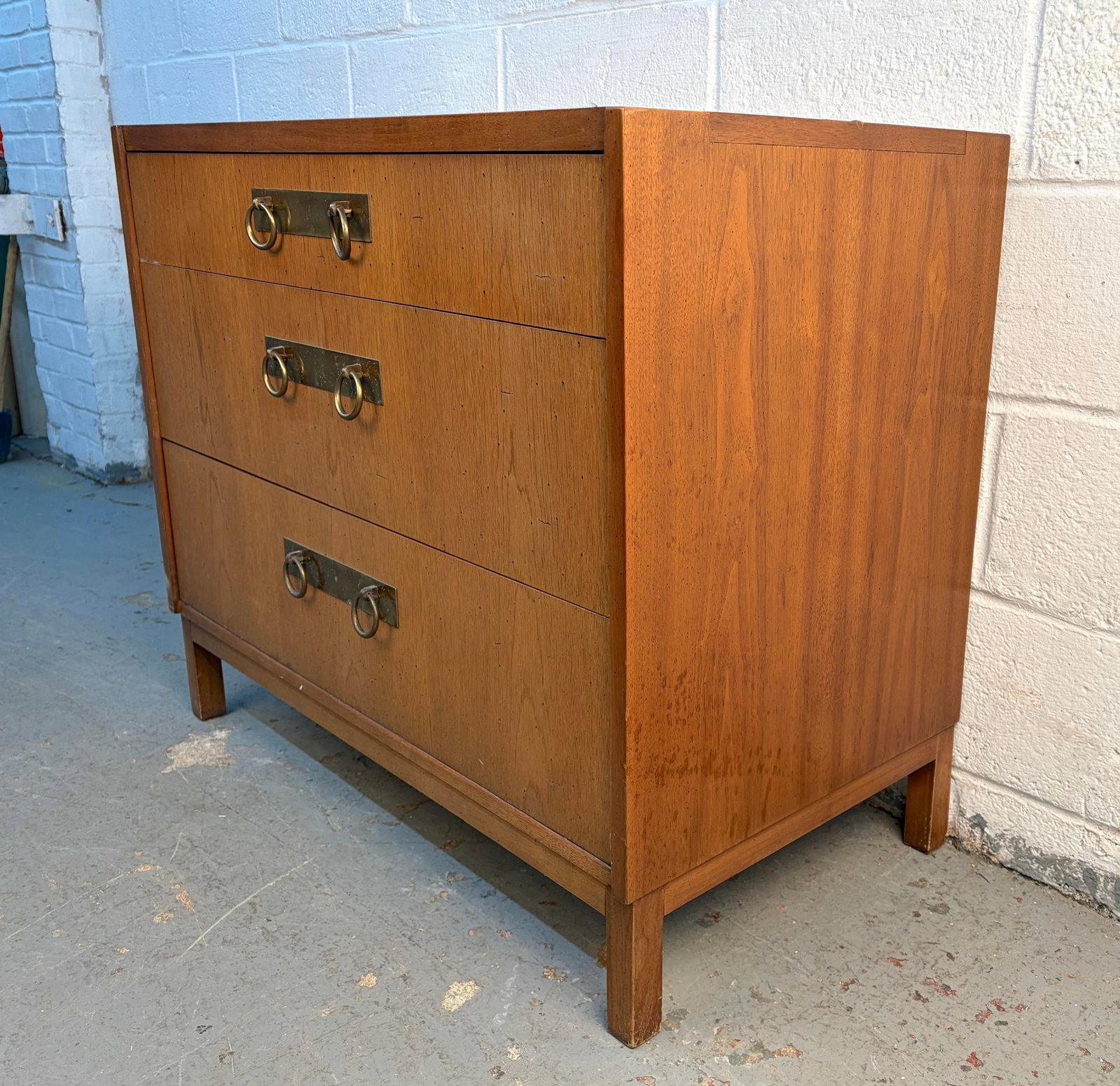 Vintage Three Drawer Dresser by Drexel Furniture - 4
