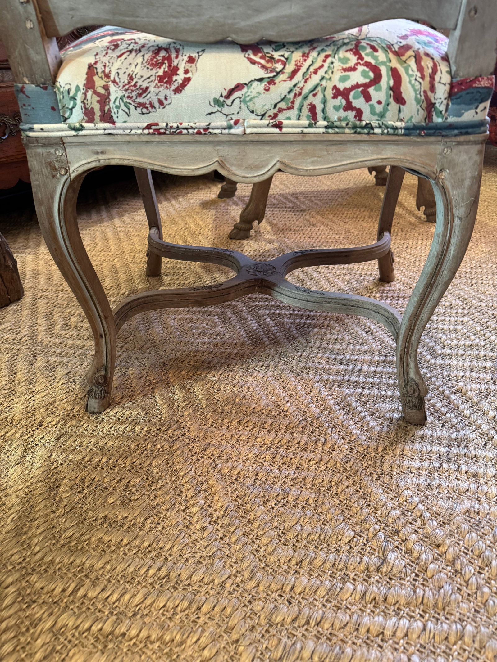 19th Century Louis XV Style Accent Chair - 4
