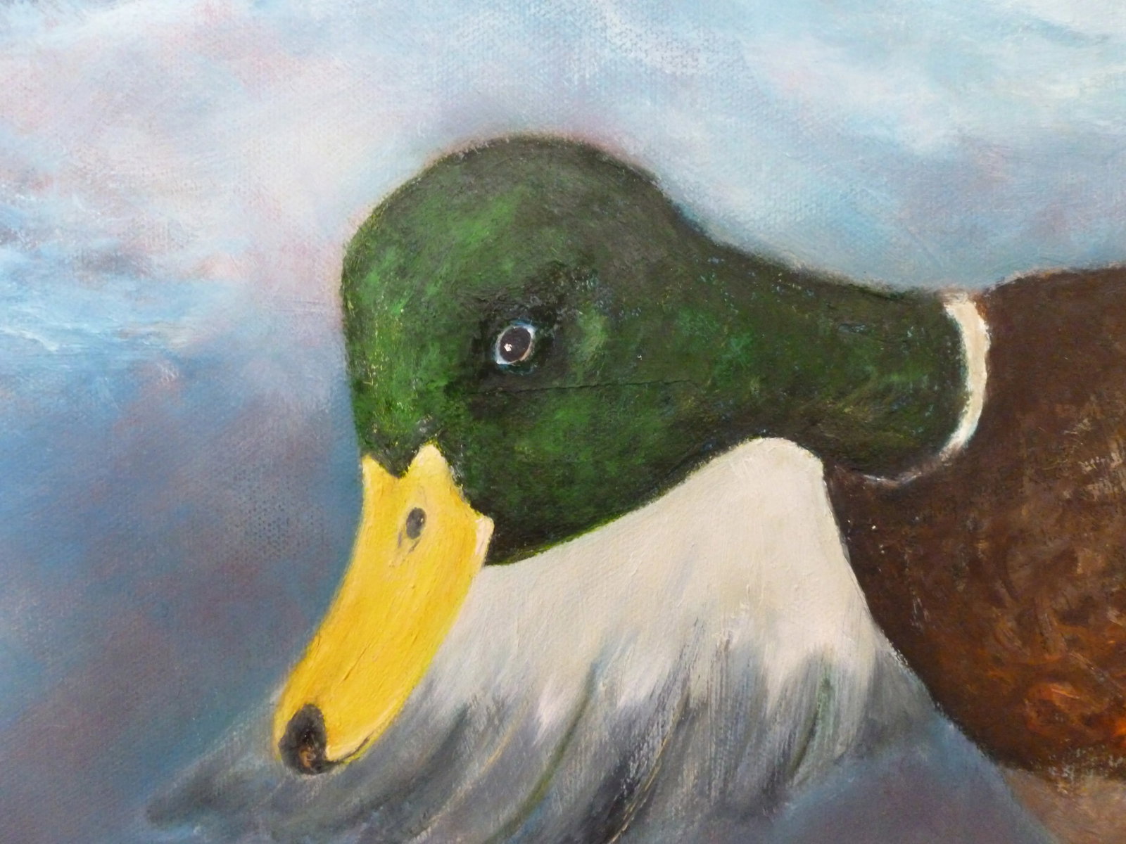 "South for the Winter" Contemporary Oil Painting - 4