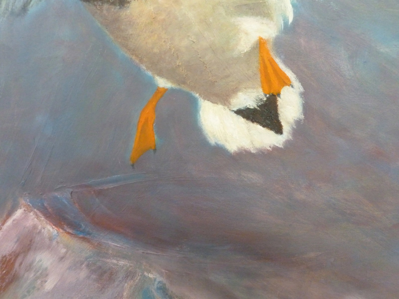 "South for the Winter" Contemporary Oil Painting - 5