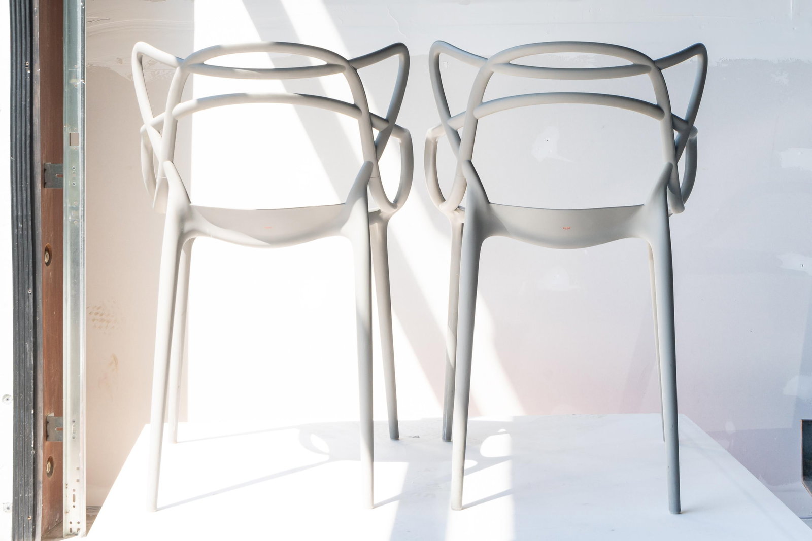Kartell Philippe Starck With Eugeni Quitllet Masters Chairs - a Pair - 3