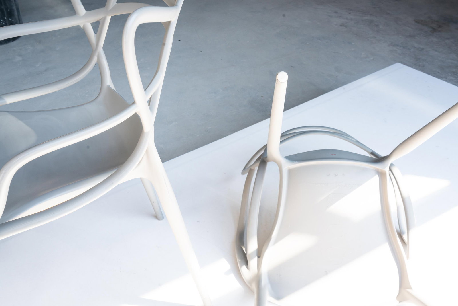 Kartell Philippe Starck With Eugeni Quitllet Masters Chairs - a Pair - 9