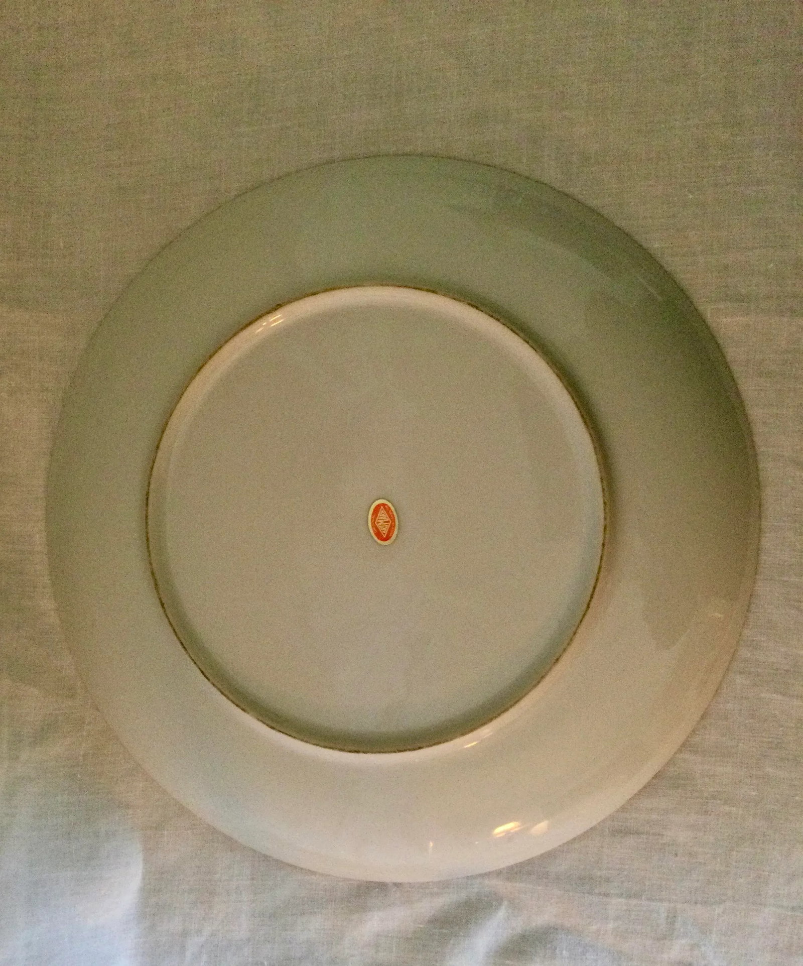 1970s Asian Decorative Peacock Plate - 3