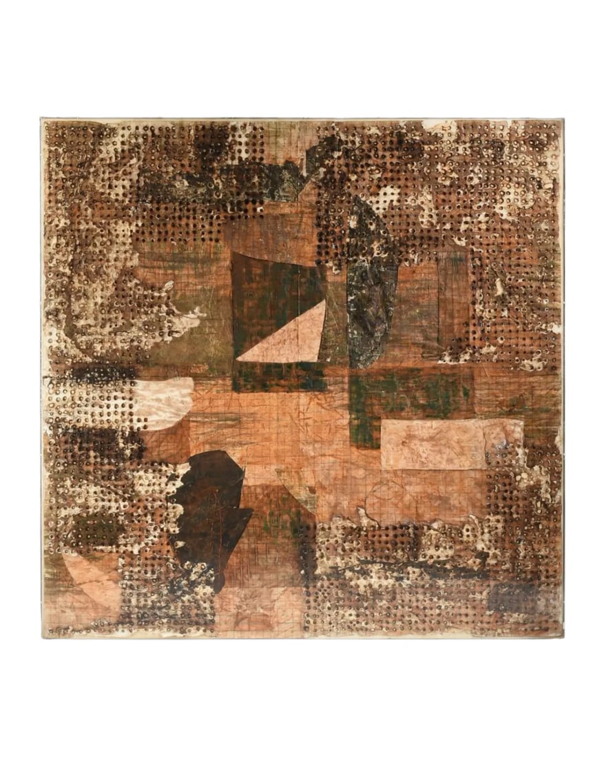"As Above, So Below" Contemporary Abstract Landscape Painting by Jay McCafferty, Framed - 15