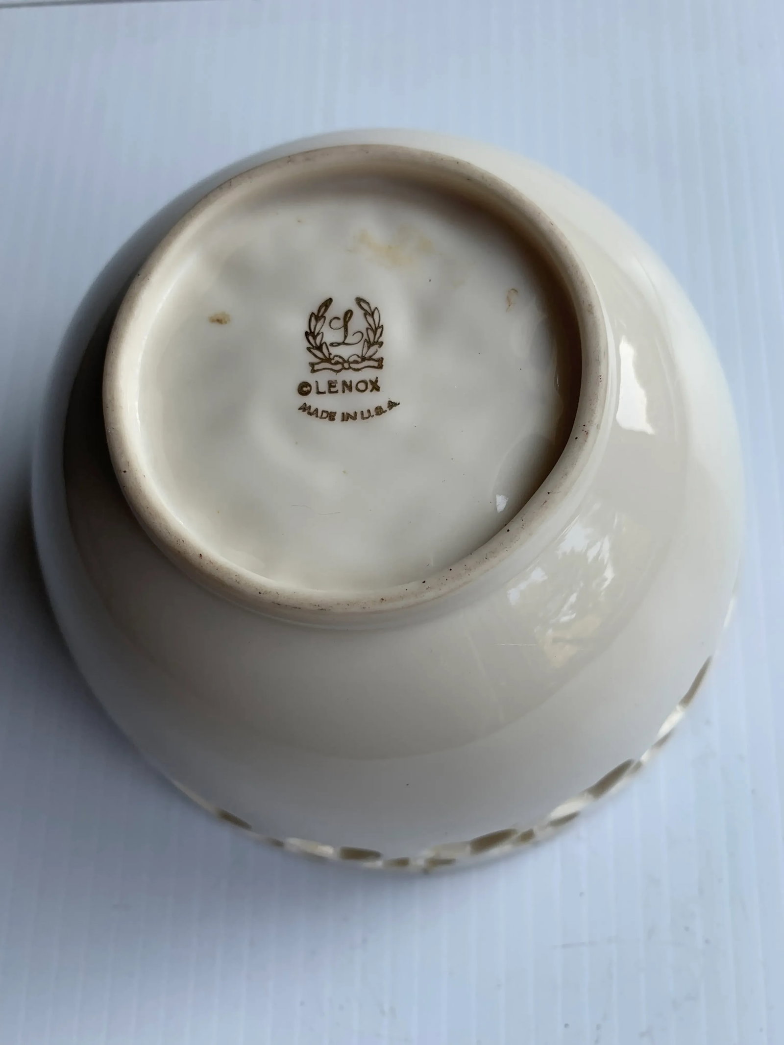 1970s Lenox Pierced Heart Bowl - 3