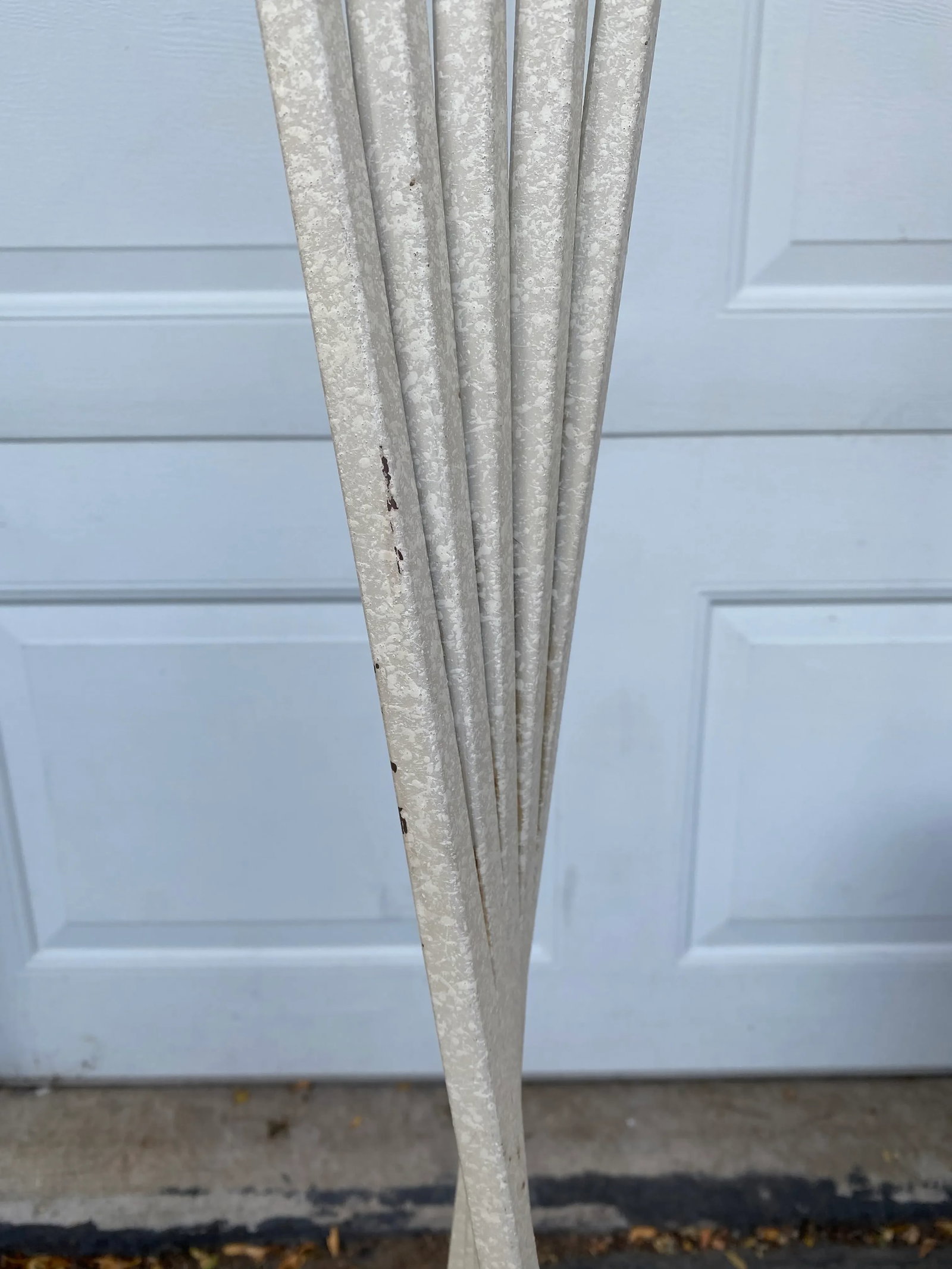 1980's Postmodern Minimalist Steel Floor Lamp - 3