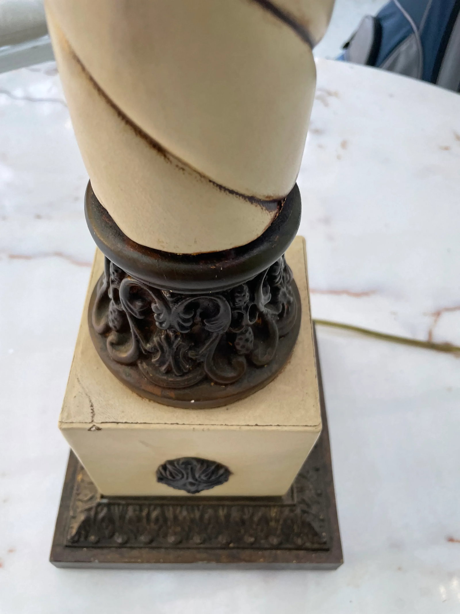 Mid 20th Century Extra Tall Table Lamp - 3
