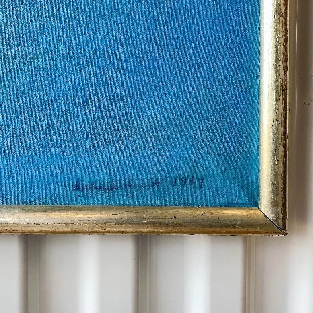 1967 Original Hard Edge Painting by Deborah Zurit - 12