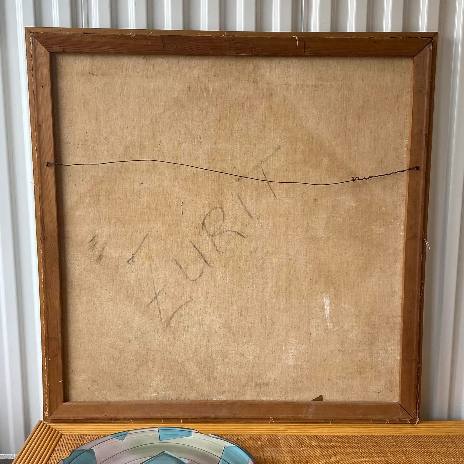 1967 Original Hard Edge Painting by Deborah Zurit - 4