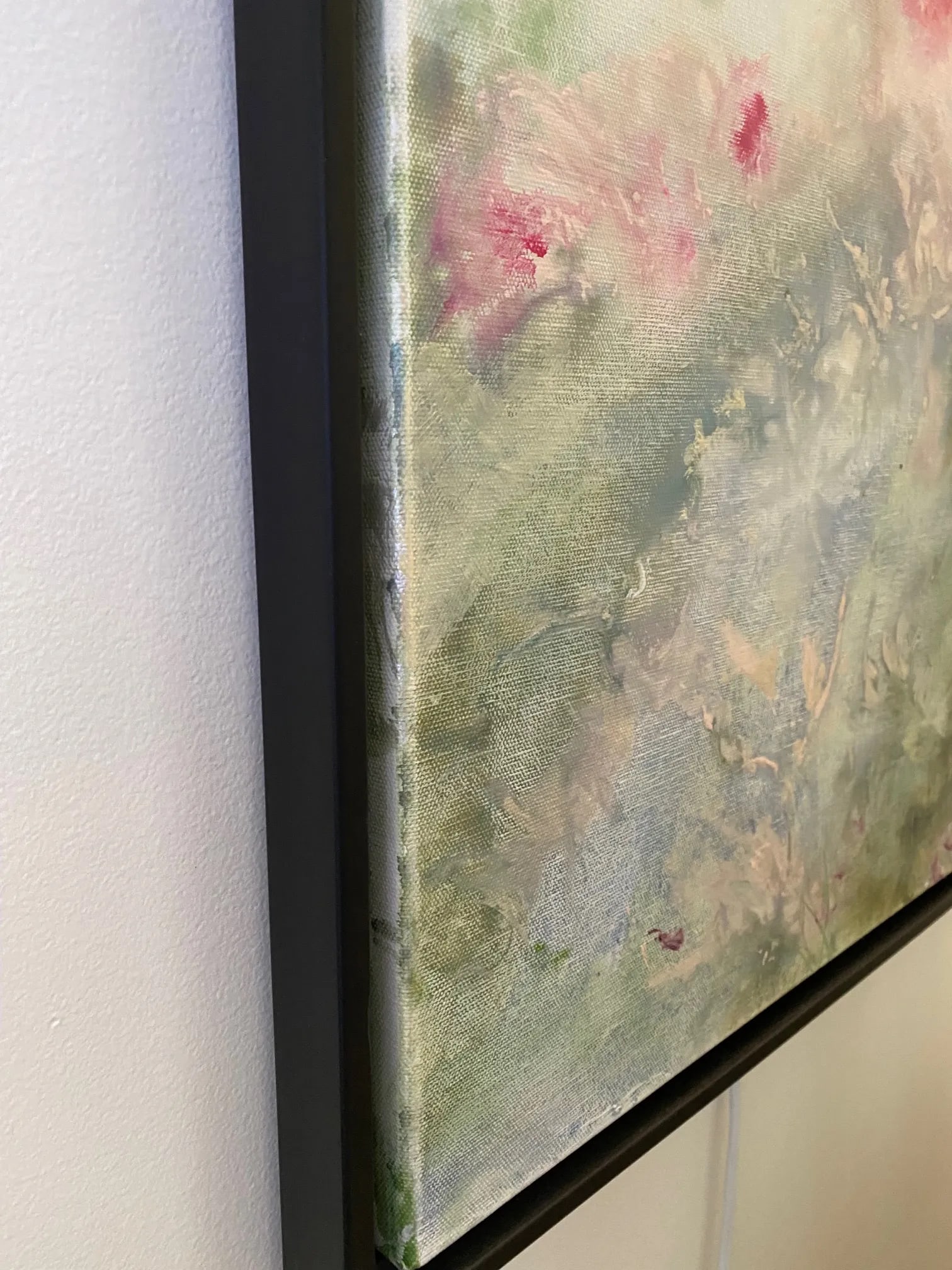 "Faeries" Contemporary Impressionist Style Original Painting by Ellan Maynard, Framed - 2
