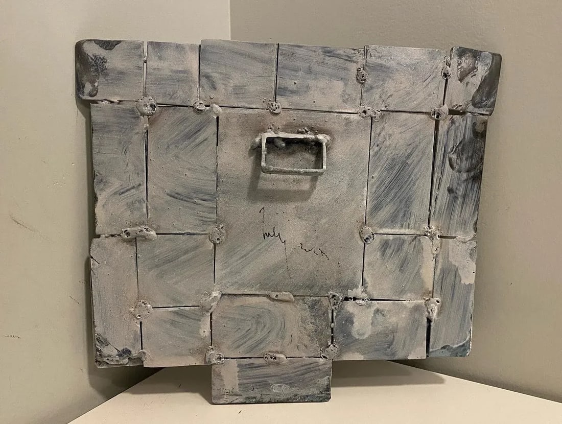 Ernst Zahnweh (1960-), Modern German Steel Relief Sculpture, Signed - 4