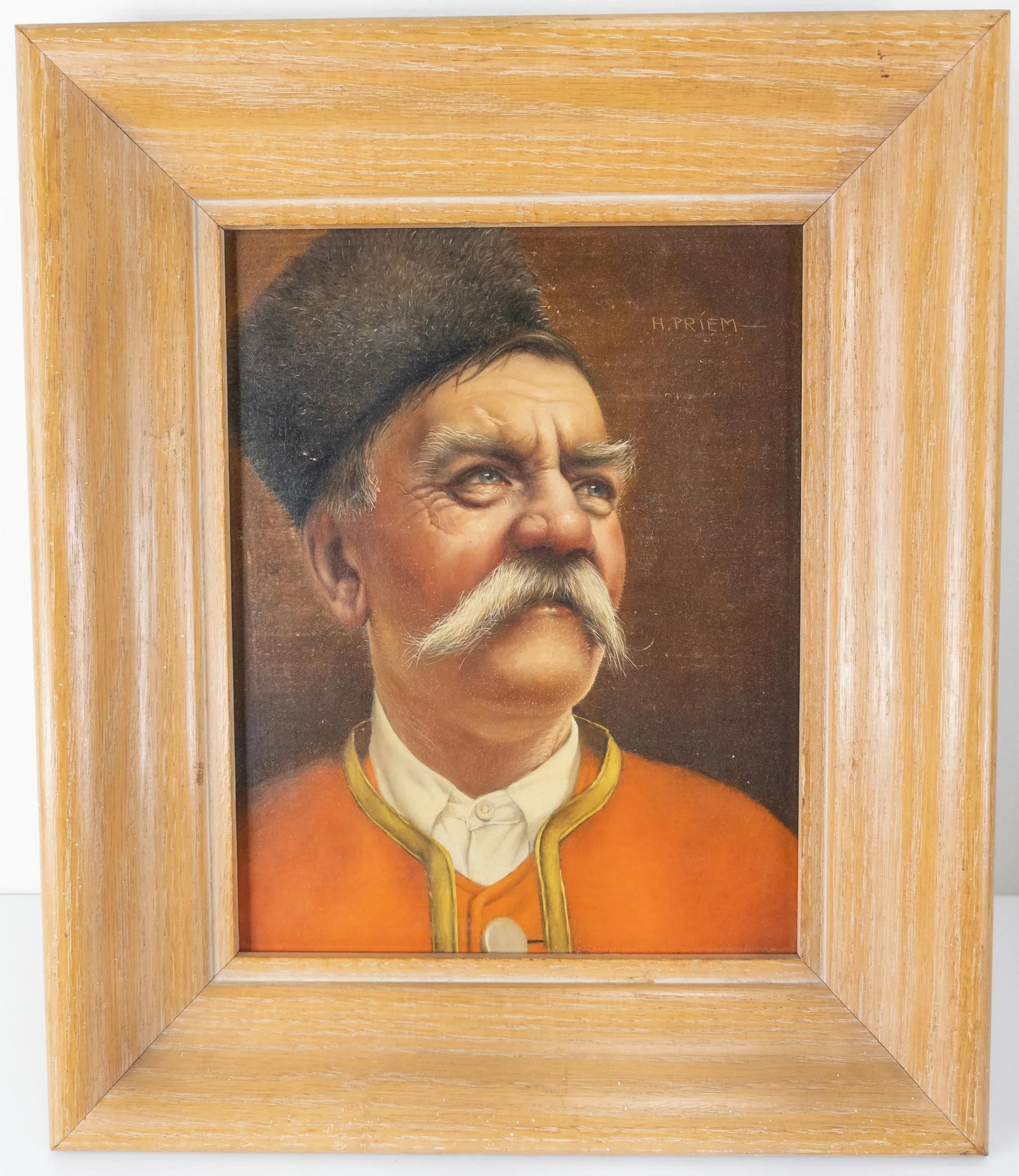 Mid-Century Realist Portrait Painting of an Austrian Man - 11