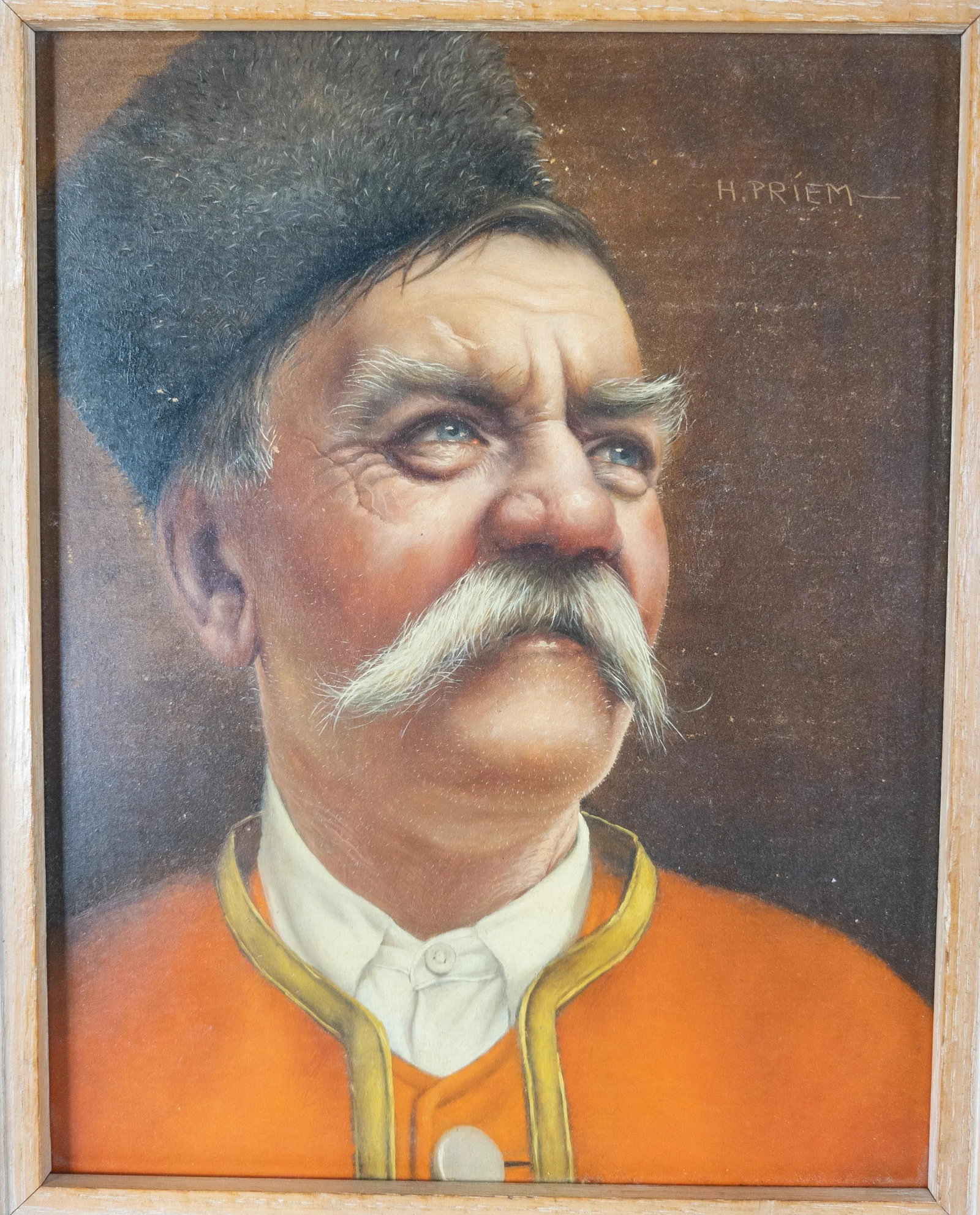 Mid-Century Realist Portrait Painting of an Austrian Man - 2