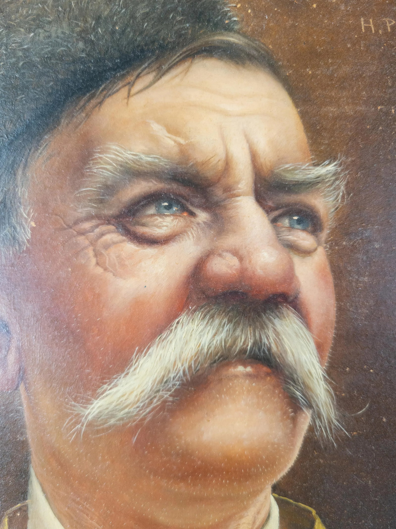 Mid-Century Realist Portrait Painting of an Austrian Man - 7