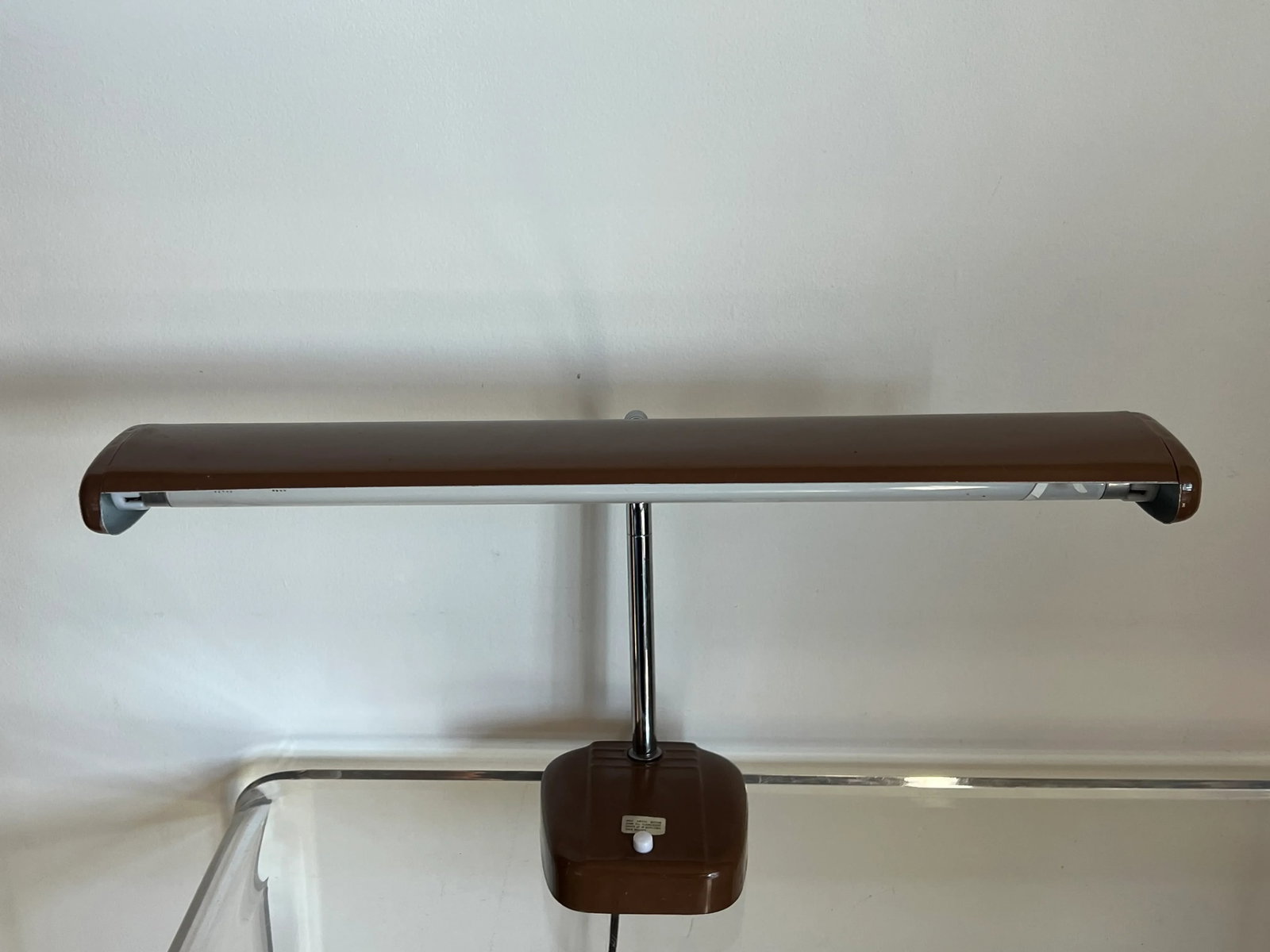 1970's Brown Desk Task Lamp - 2