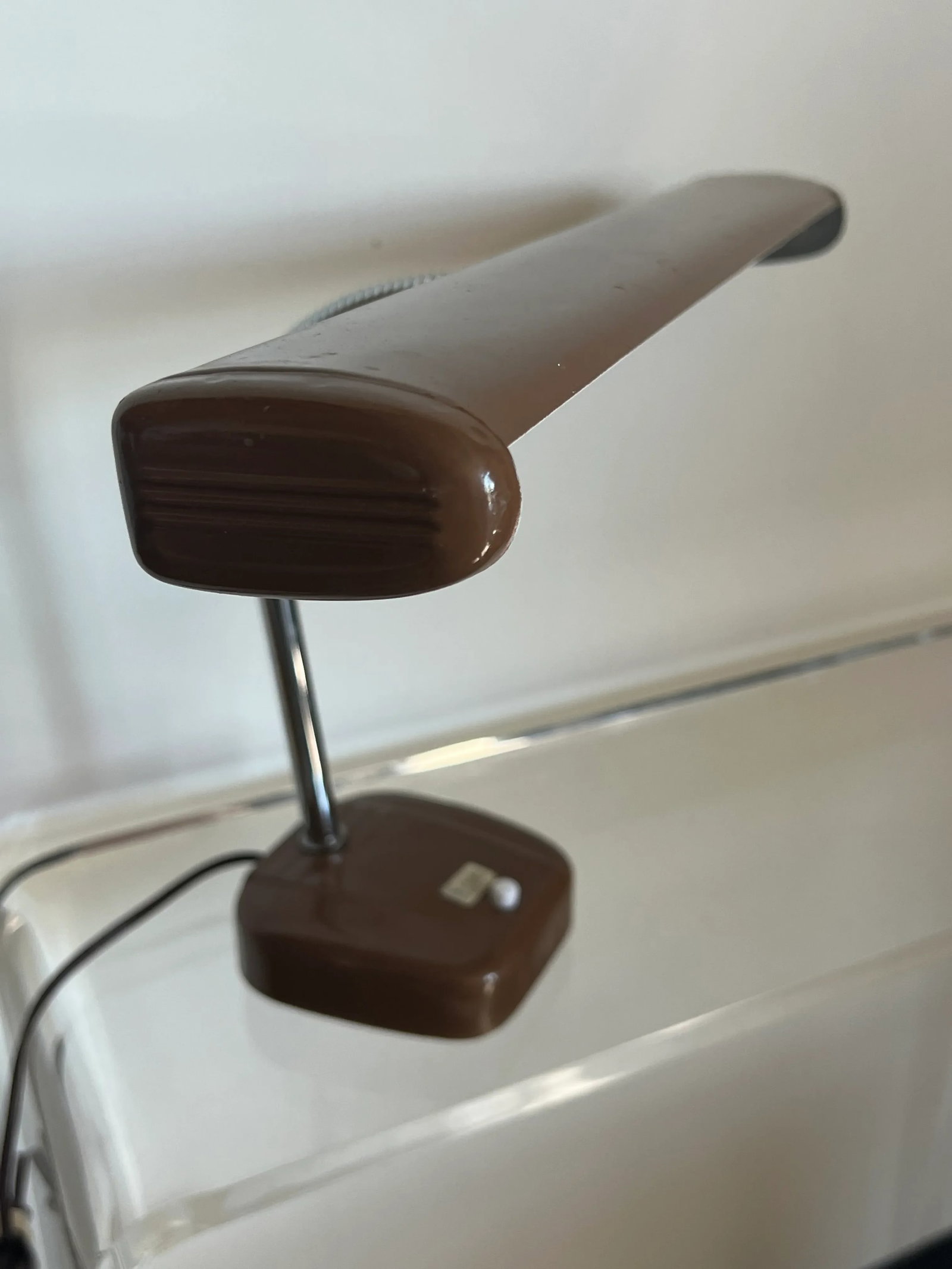 1970's Brown Desk Task Lamp - 4
