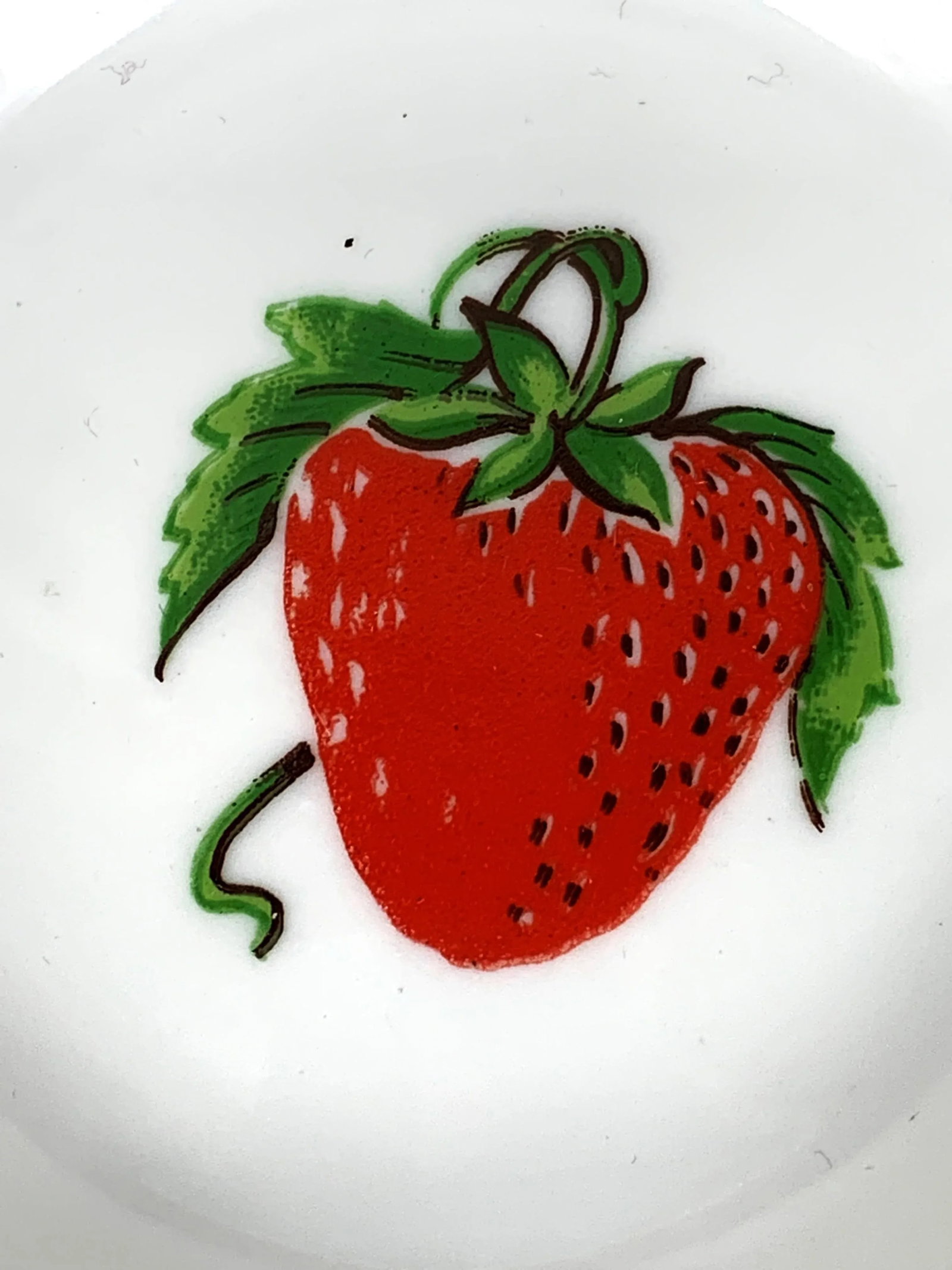 Vintage French Strawberry Bowl - 5