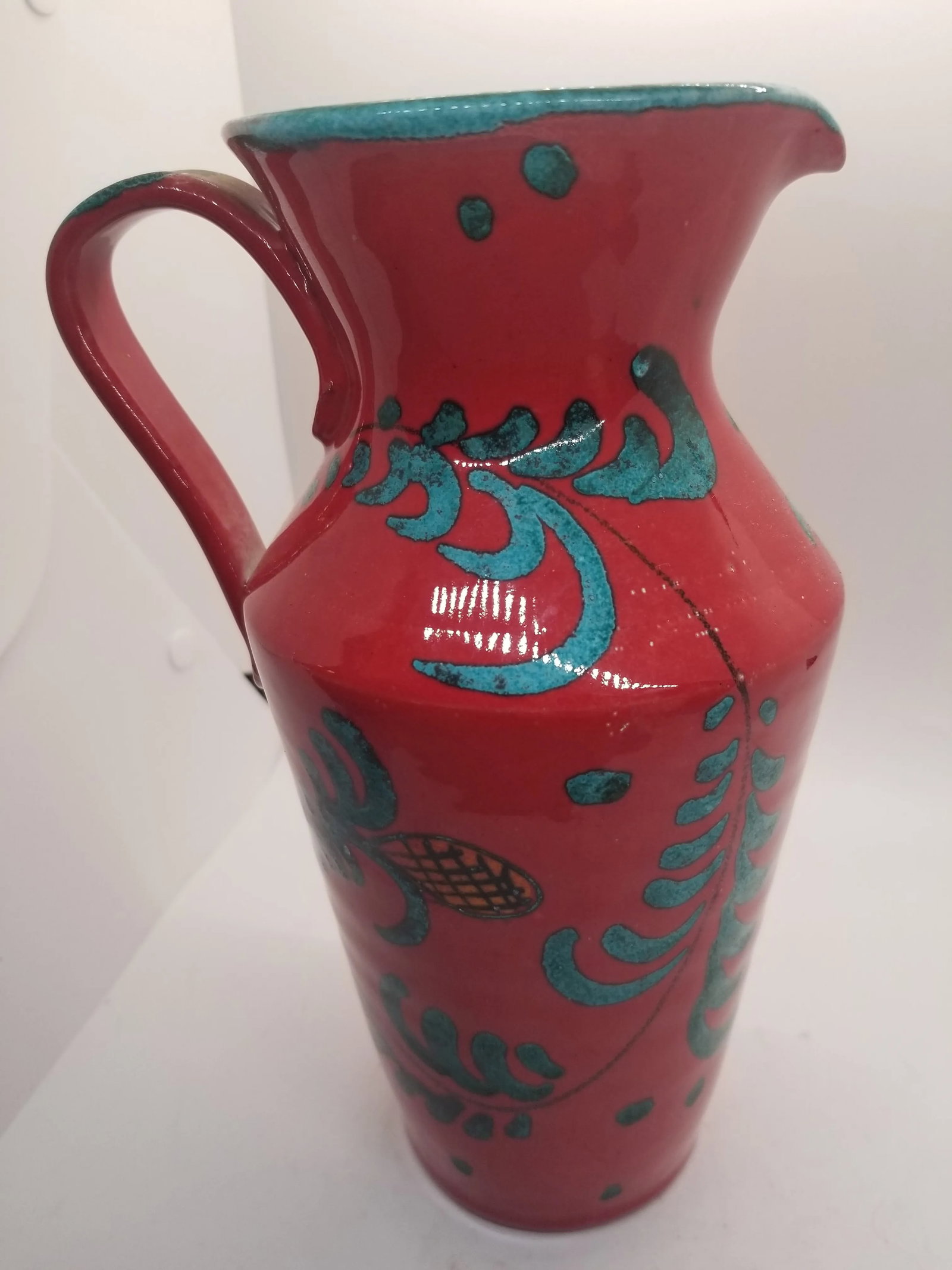 Vintage Italian Ceramic Pitcher - 2