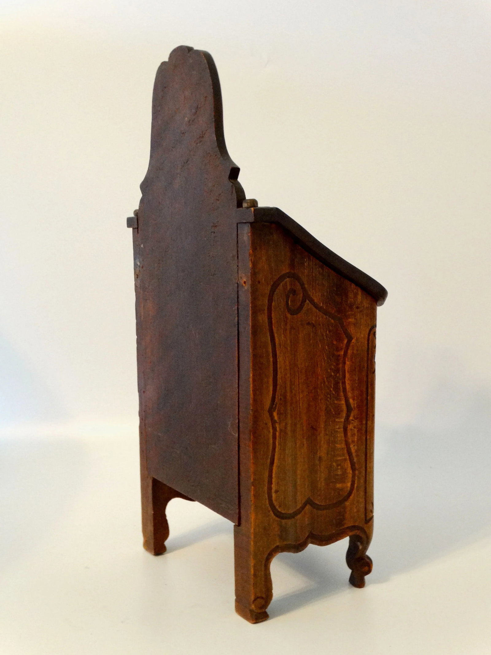 Antique French Salt Table Cabinet Boite a Sel Box - 10