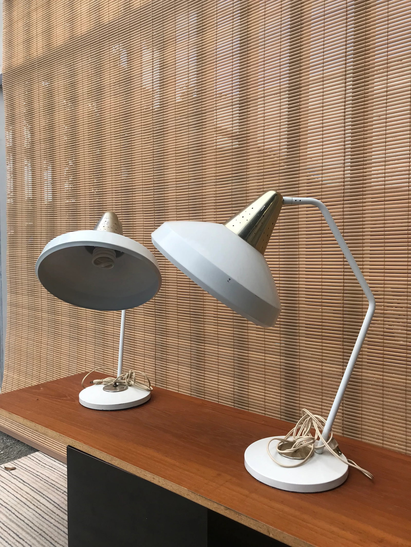 1960s Swivelier Desk Lamps - a Pair - 11