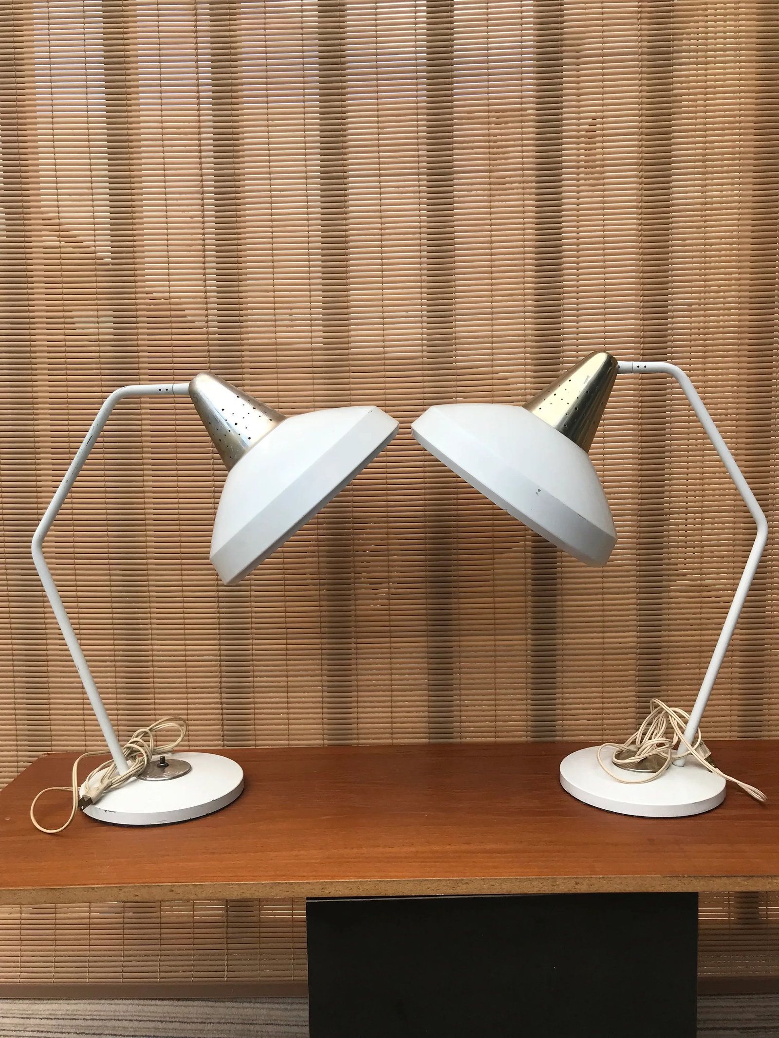 1960s Swivelier Desk Lamps - a Pair - 3