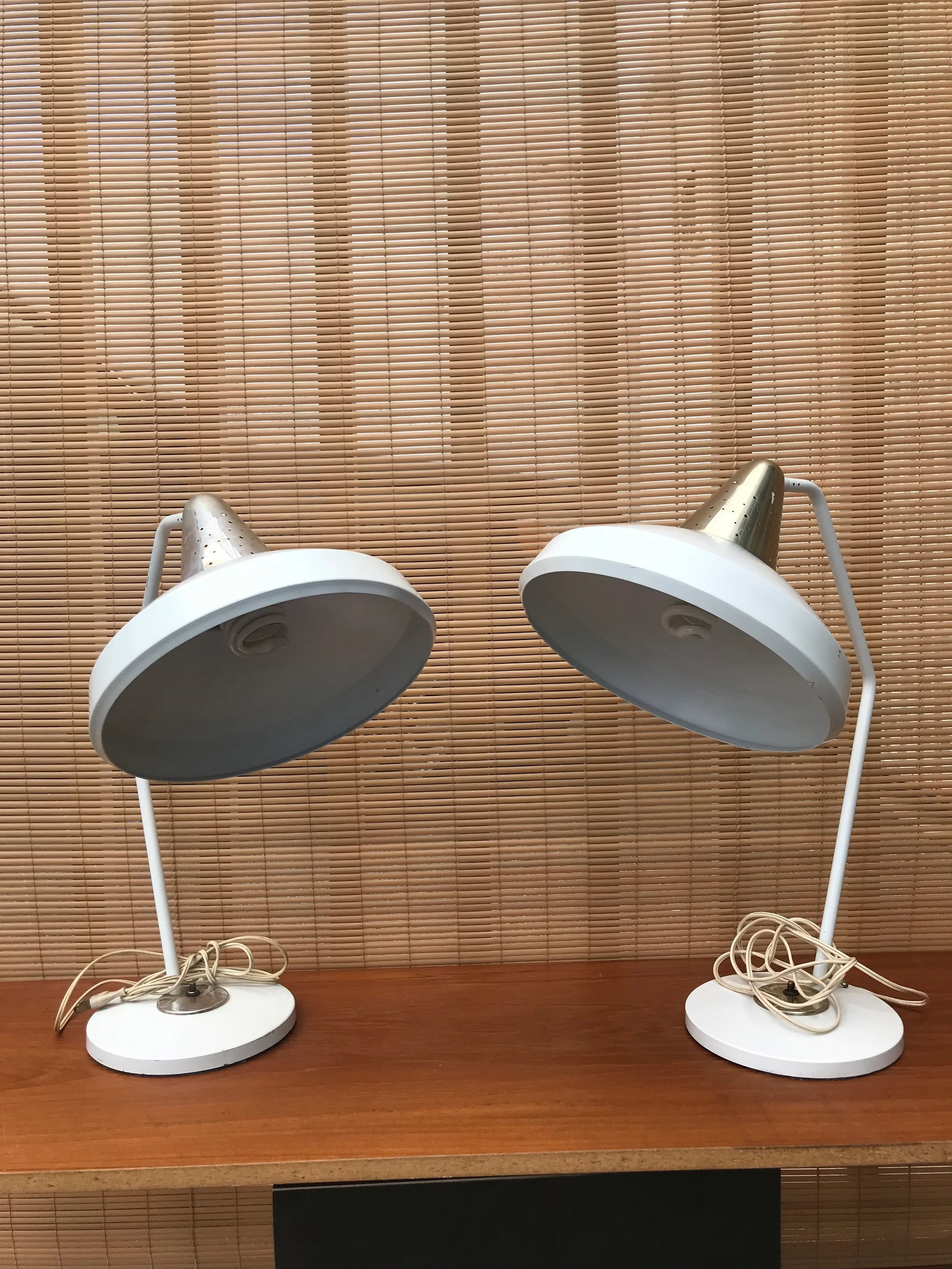 1960s Swivelier Desk Lamps - a Pair - 8