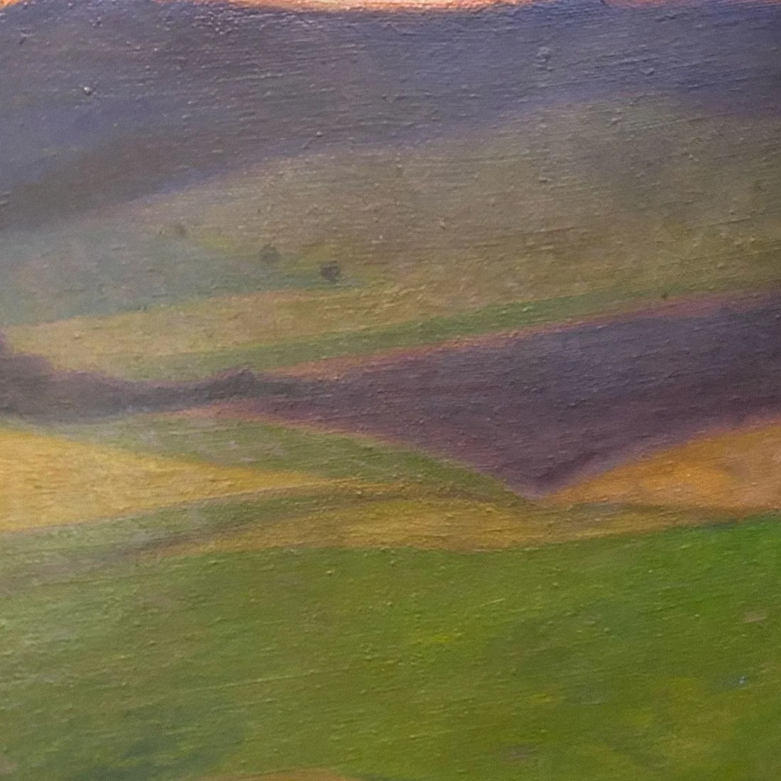 Large Fritz Edvard Karfve Oil on Canvas Painting, Pastoral Landscape, Skane, Sweden - 12