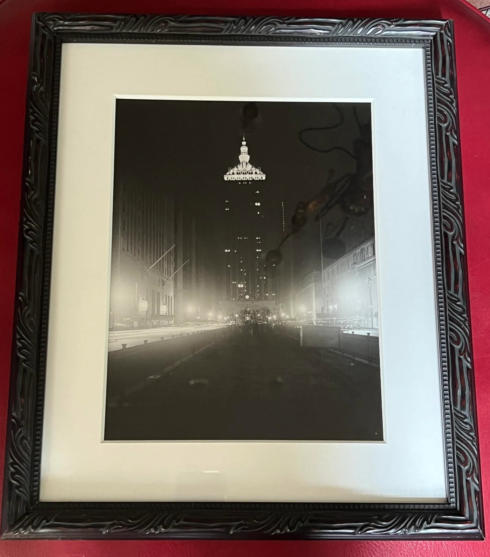 1970s Black and White Photograph of Park Avenue in the 1930s, Framed - 4