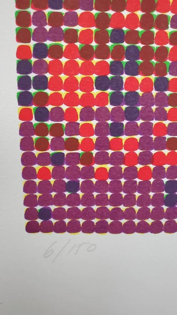 1970s David Roth Signed and Numbered Edition Screenprint 'Untitled 25' - 2