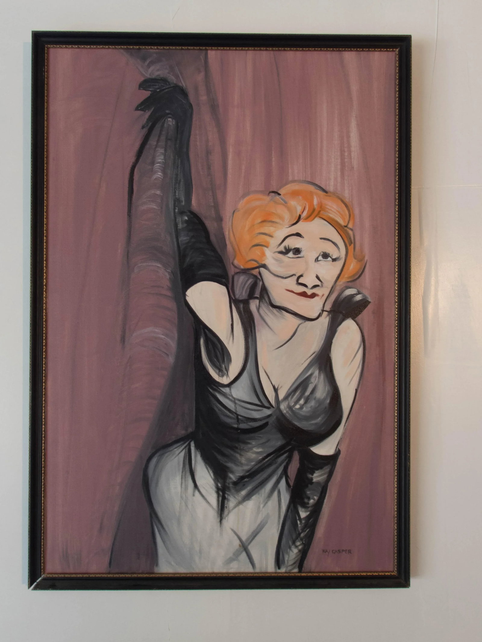 Montparnasse French Style Oil Portrait of a Woman - 2
