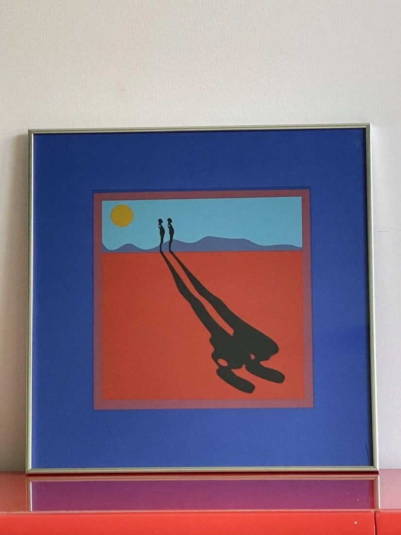 Ernest Trova 1970 Serigraph Print Pace Pop Art Gallery Exhibition Poster - 5