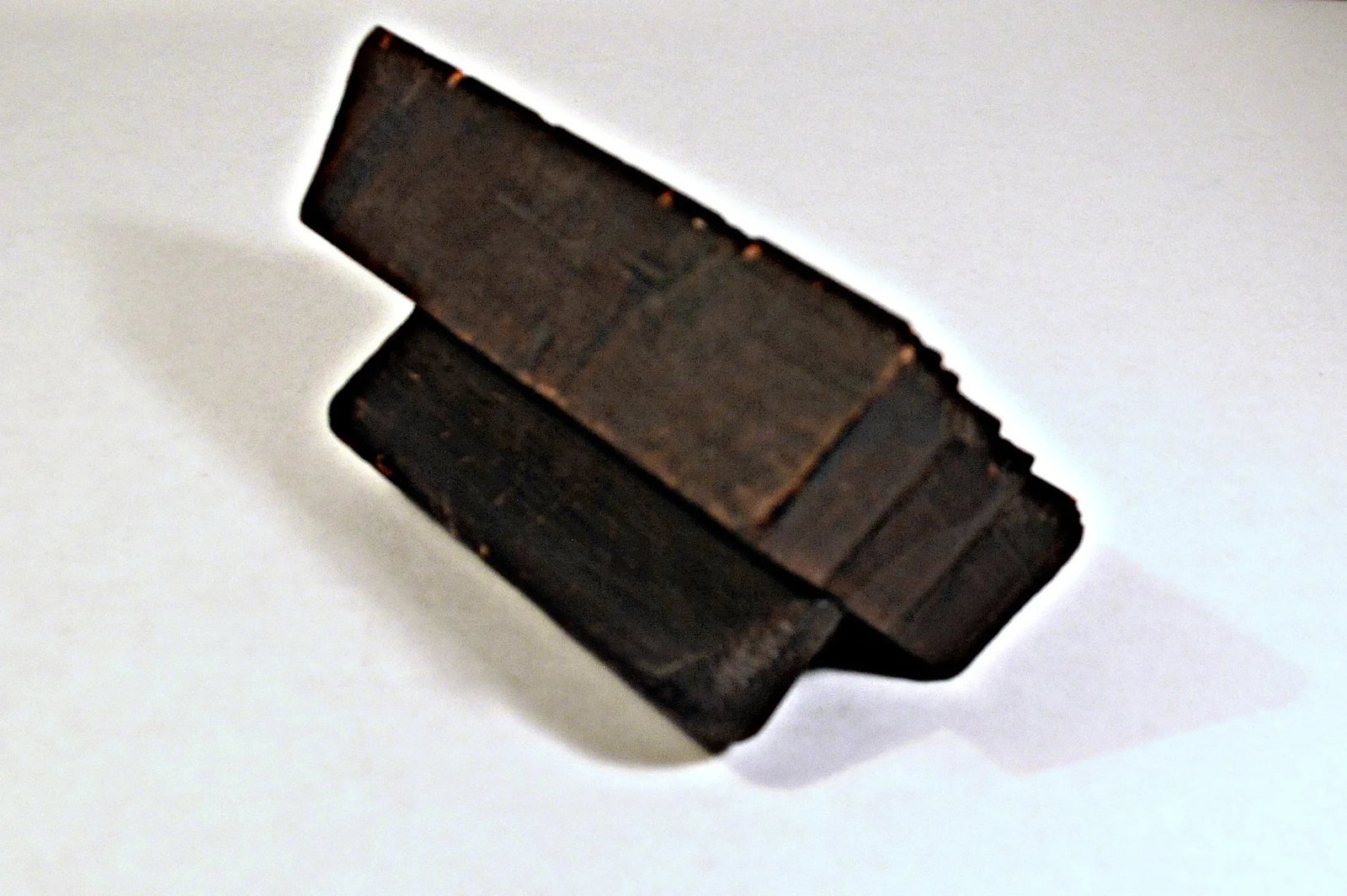 Old Indonesian Wooden Printing Block With Handle - 4