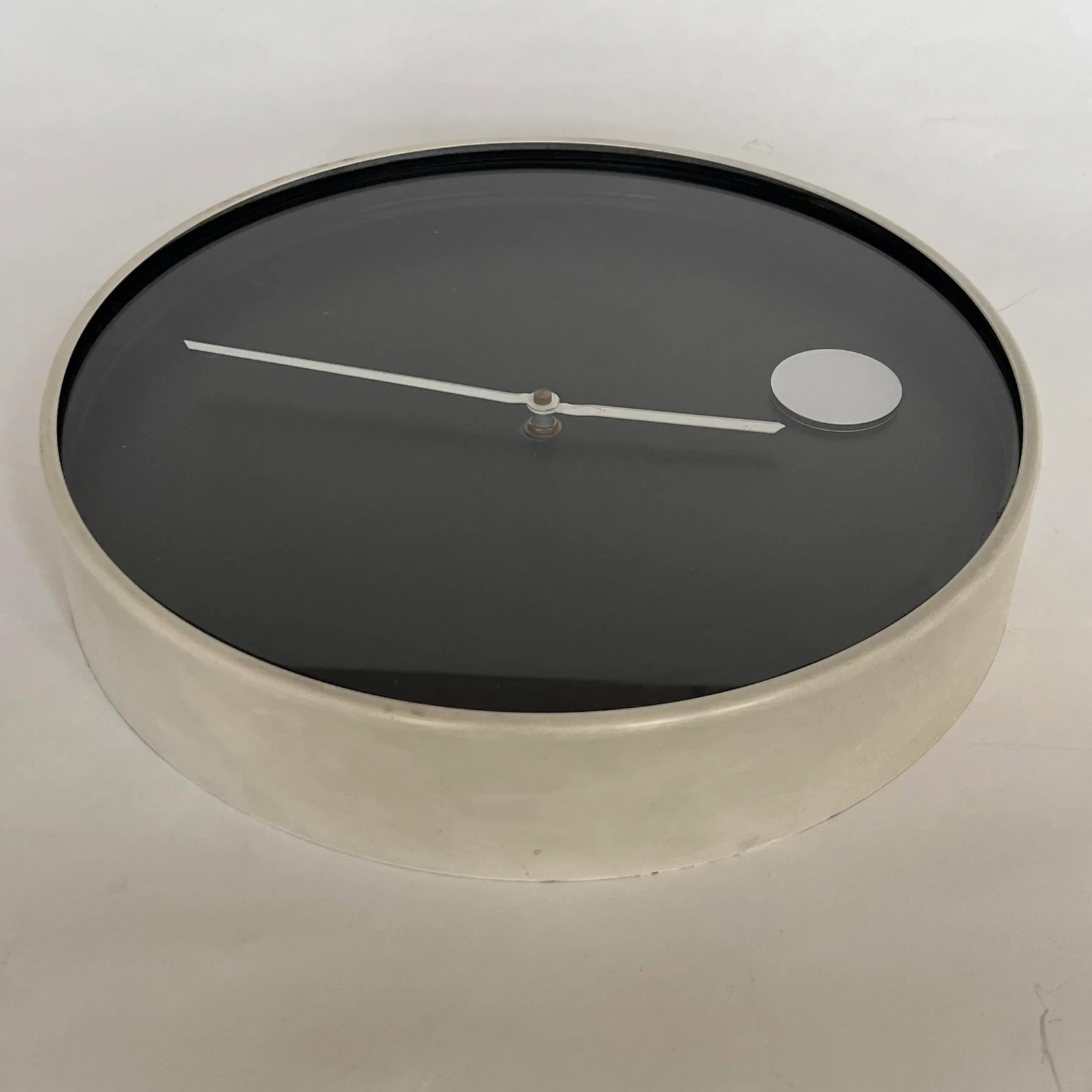 Wall Clock Designed by Nathan George Horwitt From the Museum of Modern Art Design Collection 1970 - 5