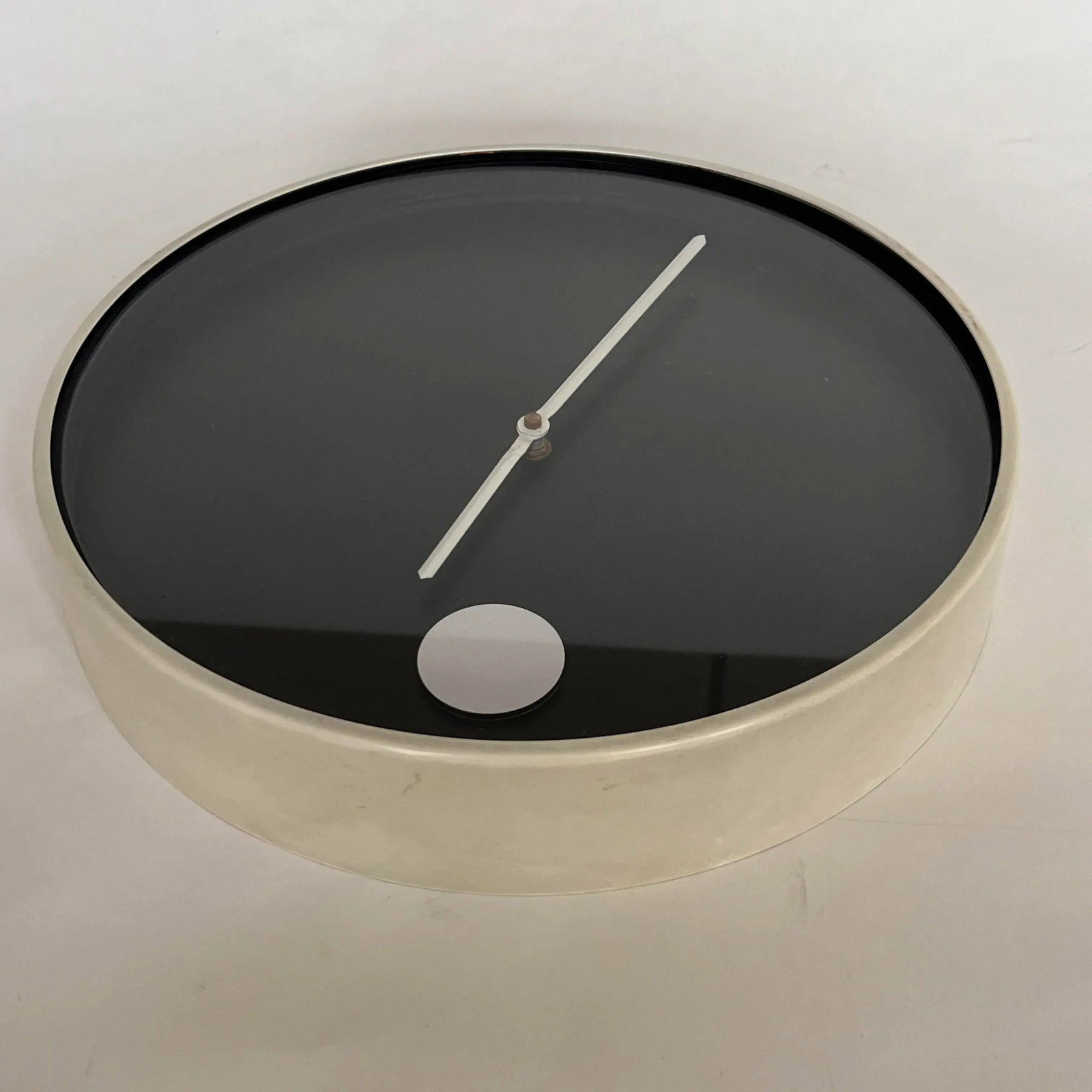 Wall Clock Designed by Nathan George Horwitt From the Museum of Modern Art Design Collection 1970 - 6