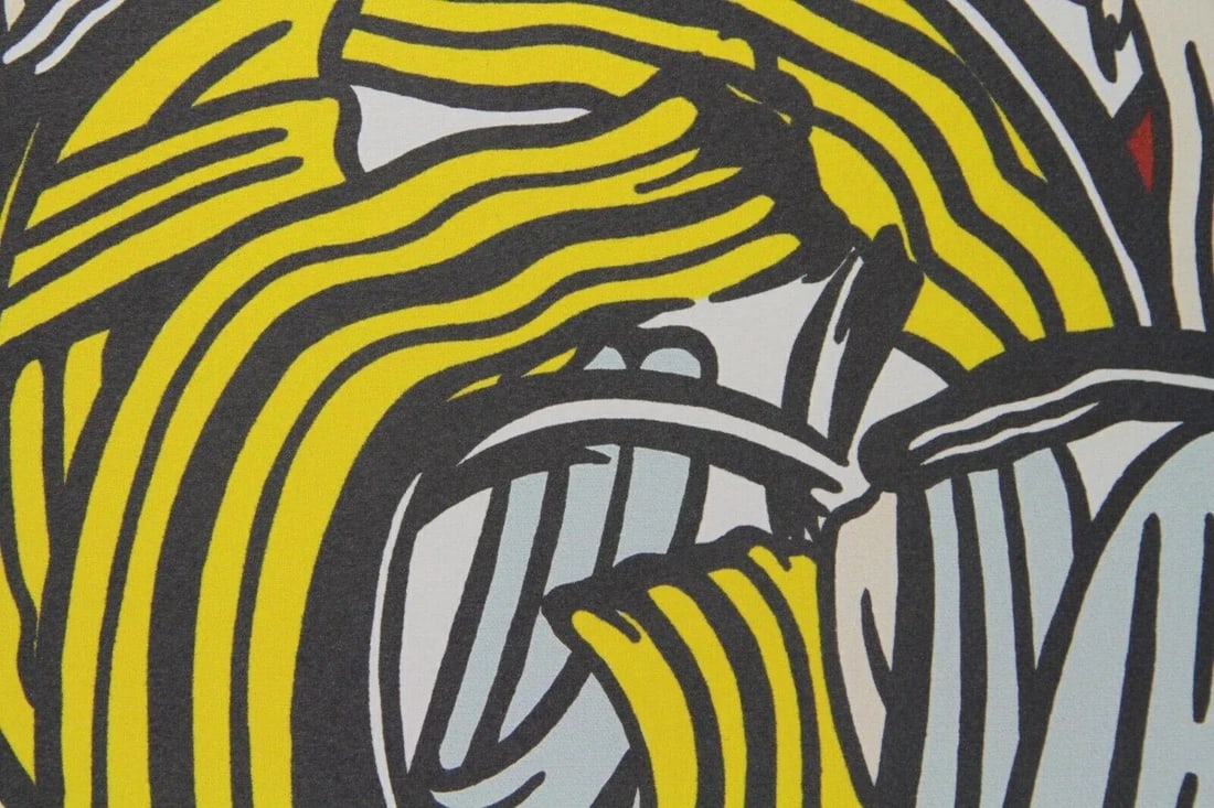 Roy Lichtenstein "Apple and Grapefruit" Pop Art Signed Lithograph 1980s - 4