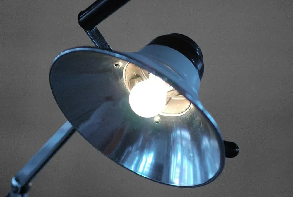 1930s Aluminum Dental Floor Lamp - 3