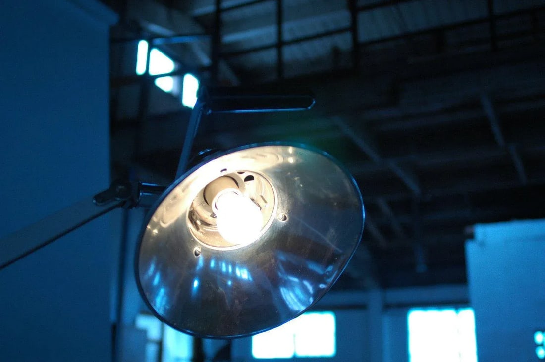 1930s Aluminum Dental Floor Lamp - 4
