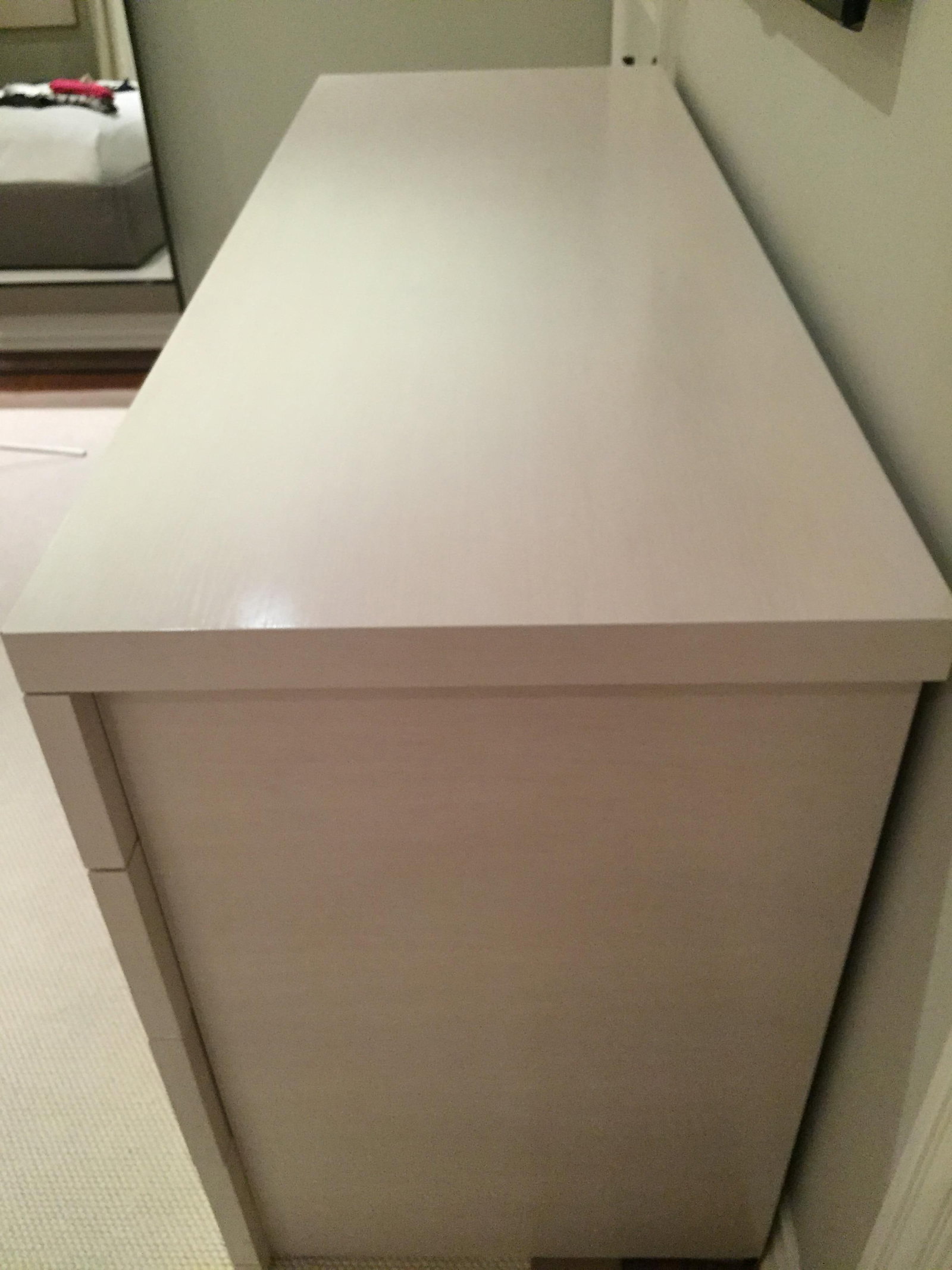 Custom White Oak Eight Drawer Dresser - 3