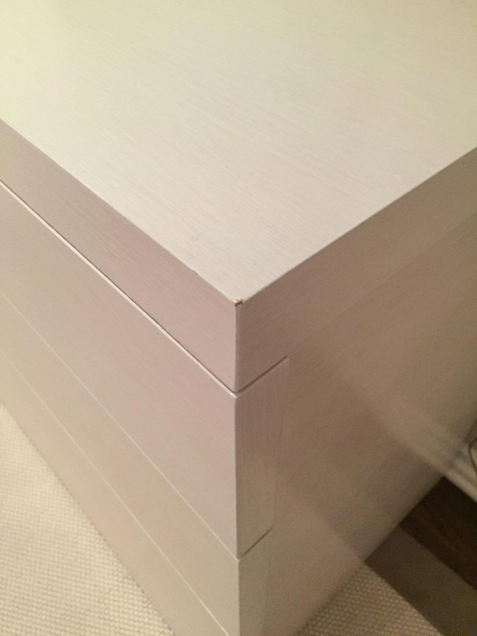 Custom White Oak Eight Drawer Dresser - 5