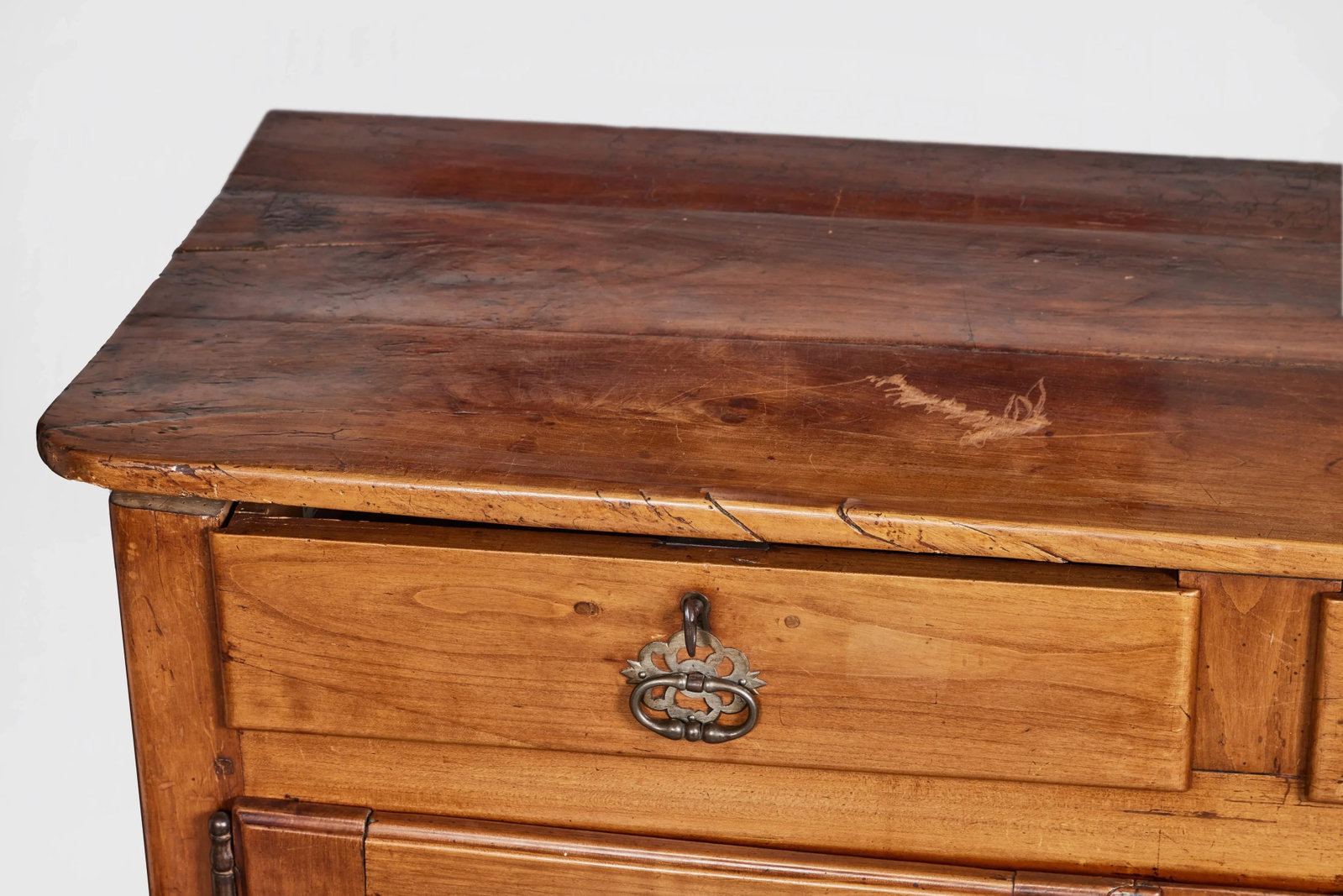 19th Century Antique French Provincial Oak Cabinet From Pierre Deux - 6
