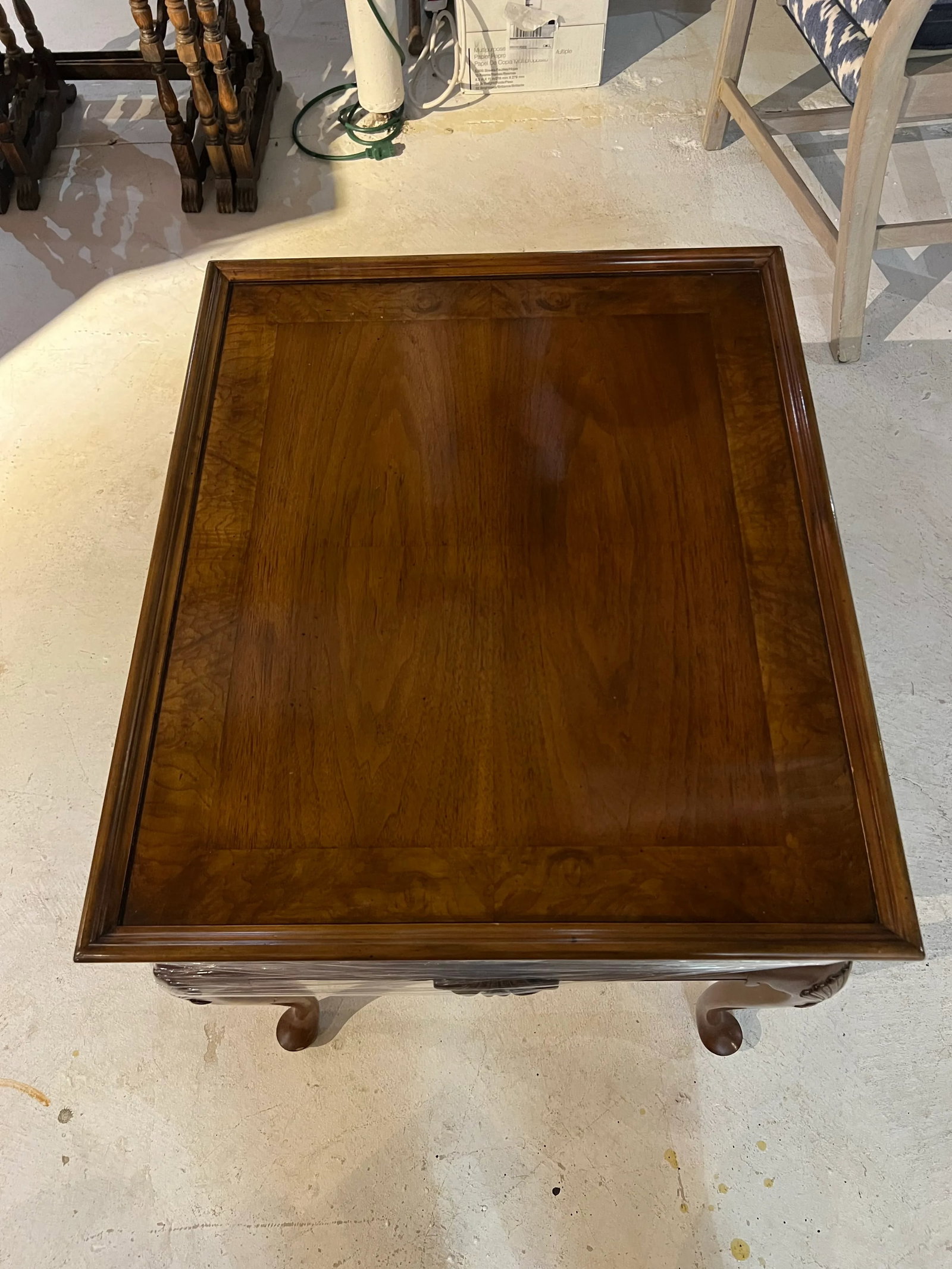 Vintage, Baker Furniture Side End Table With Drawer - 2