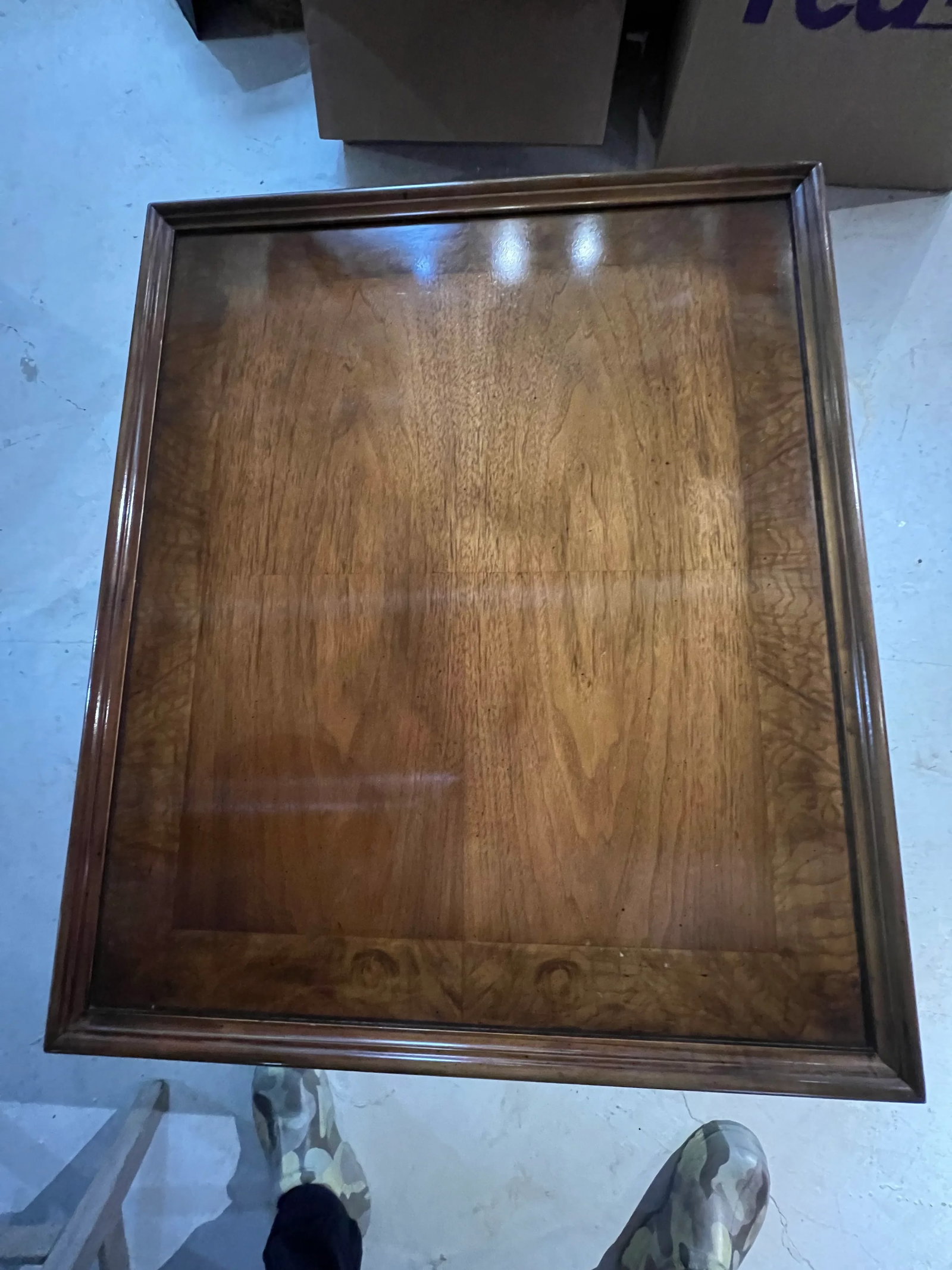 Vintage, Baker Furniture Side End Table With Drawer - 4