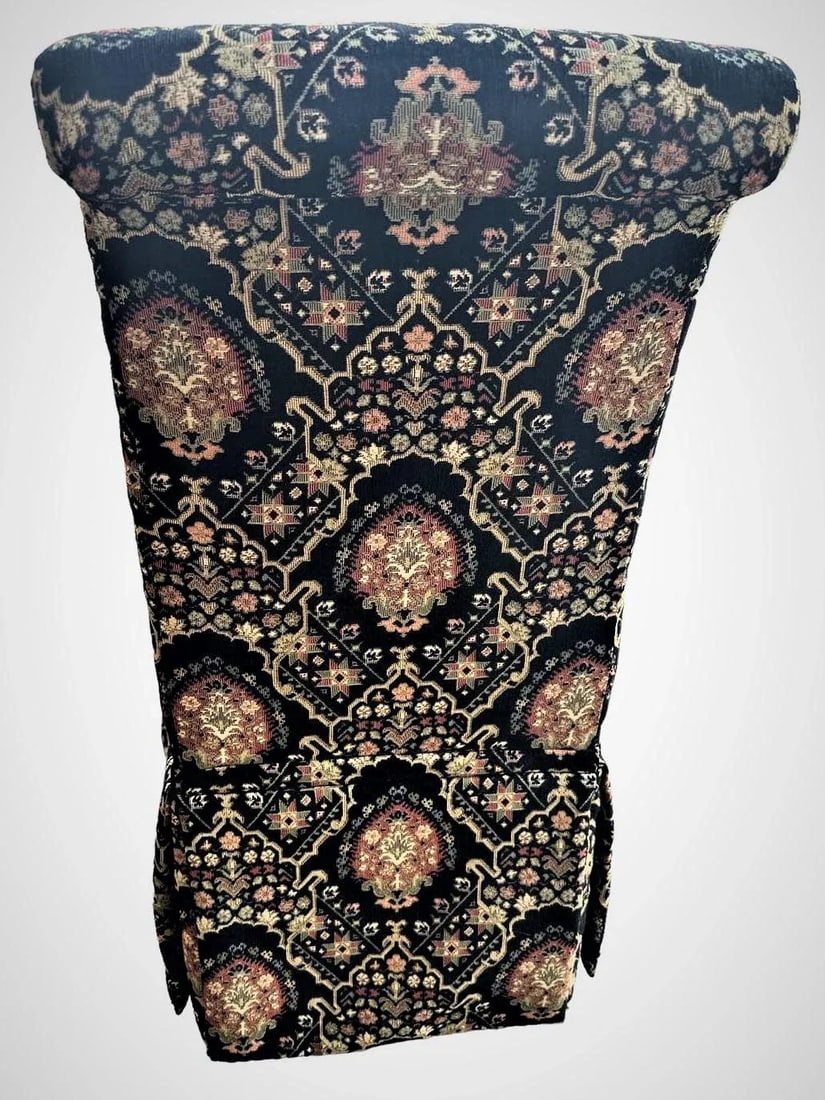 Pair of Spanish and Moorish Style Tapestry Upholstered Accent Chairs - 8