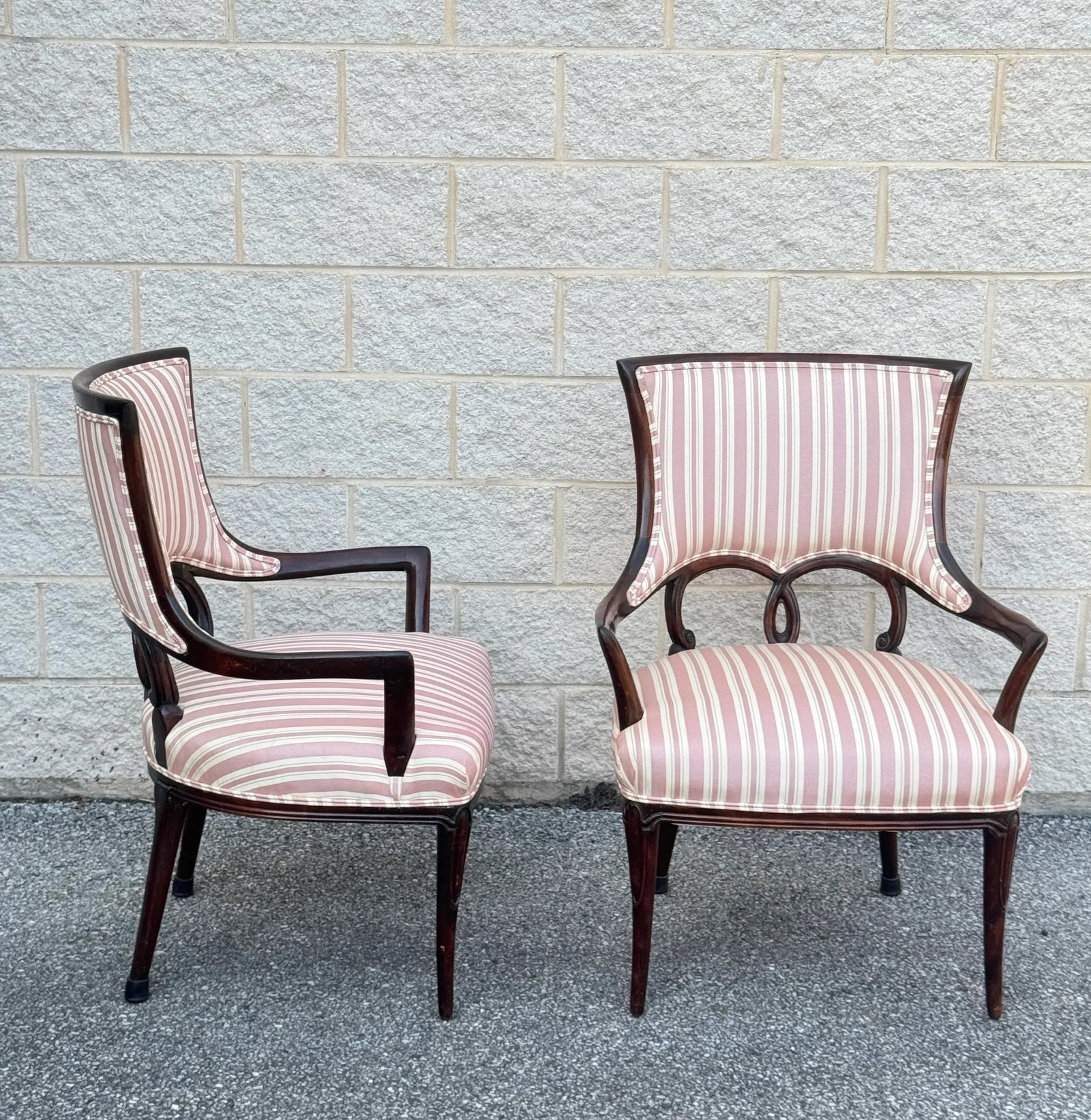 1950s a Pair of Grosfeld House Style Armchairs - 2
