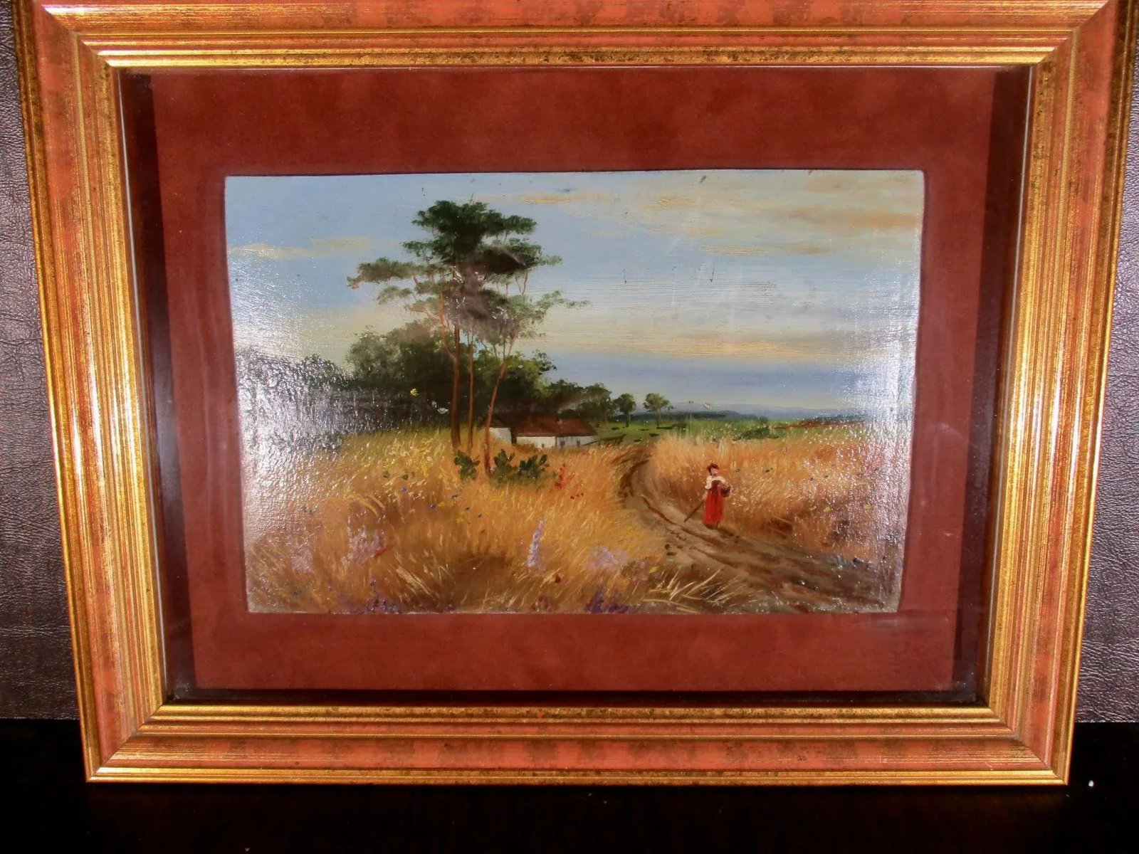 Post Impressionist Landscape by Richard Huber Circa 1990s - 2